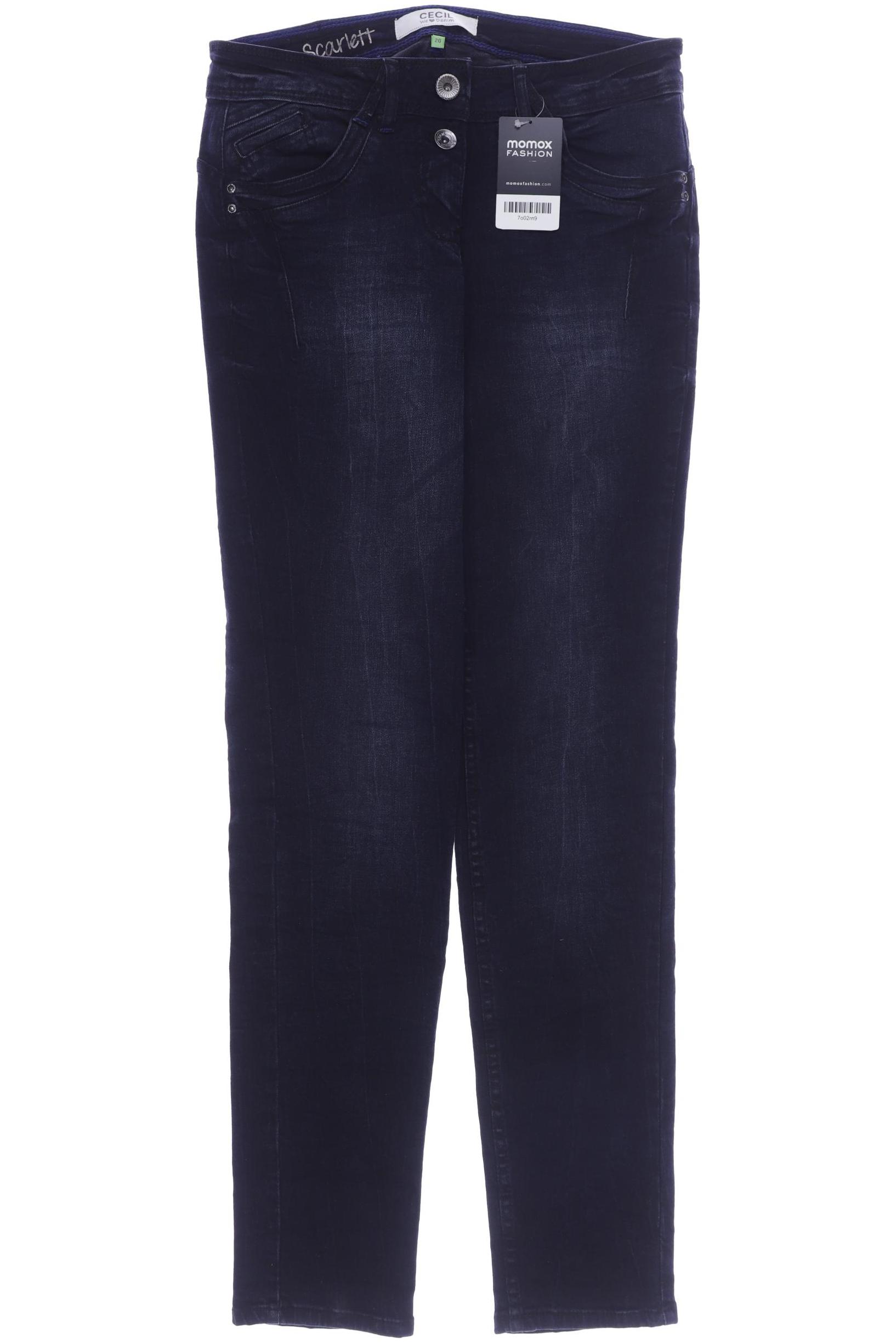 

CECIL Damen Jeans, marineblau