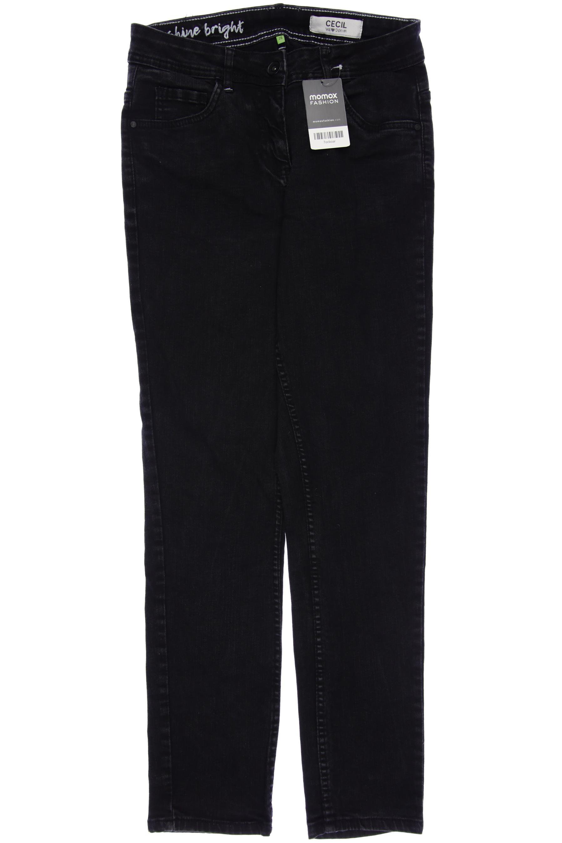 

Cecil Damen Jeans, schwarz, Gr. 38