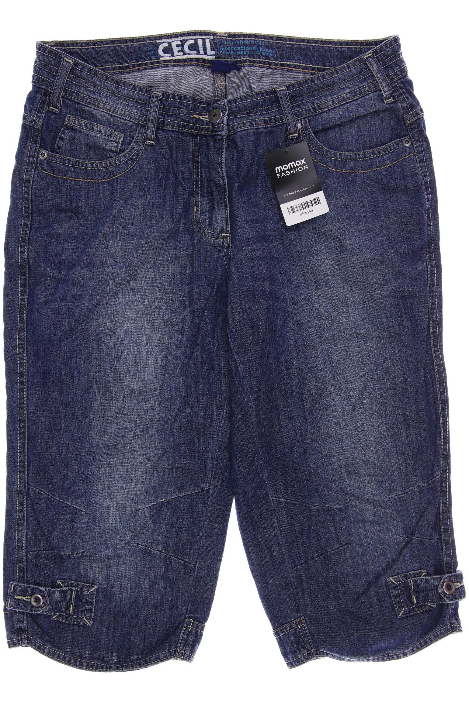 

CECIL Damen Jeans, blau