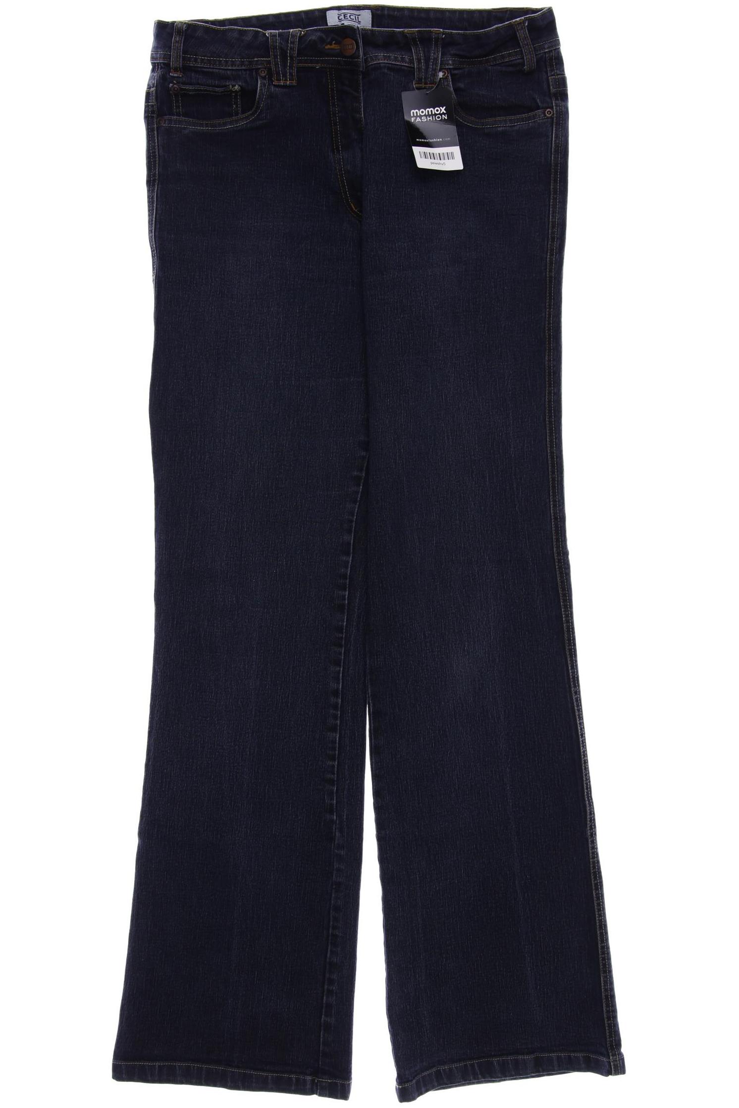 

CECIL Damen Jeans, marineblau