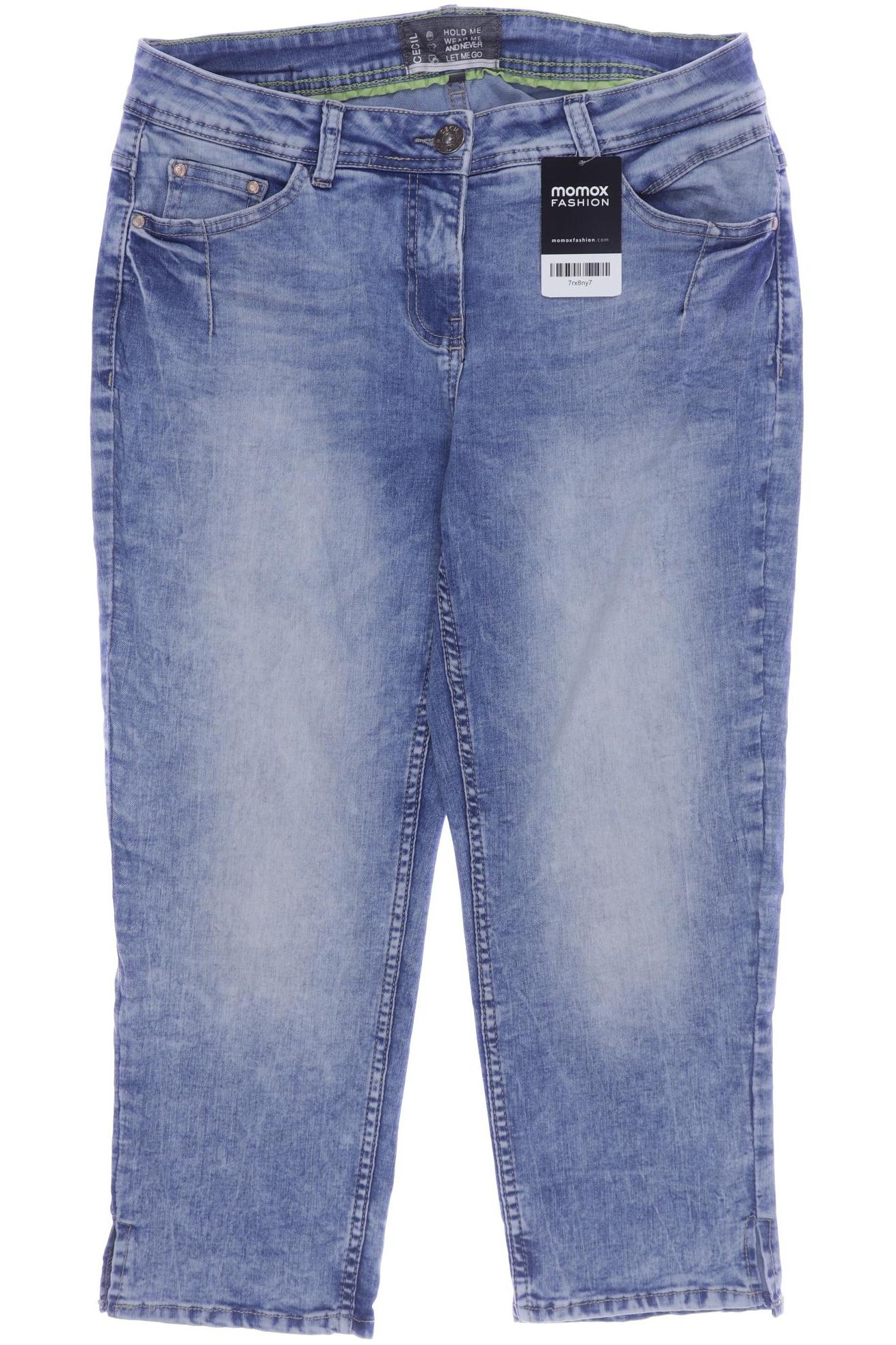 

CECIL Damen Jeans, hellblau