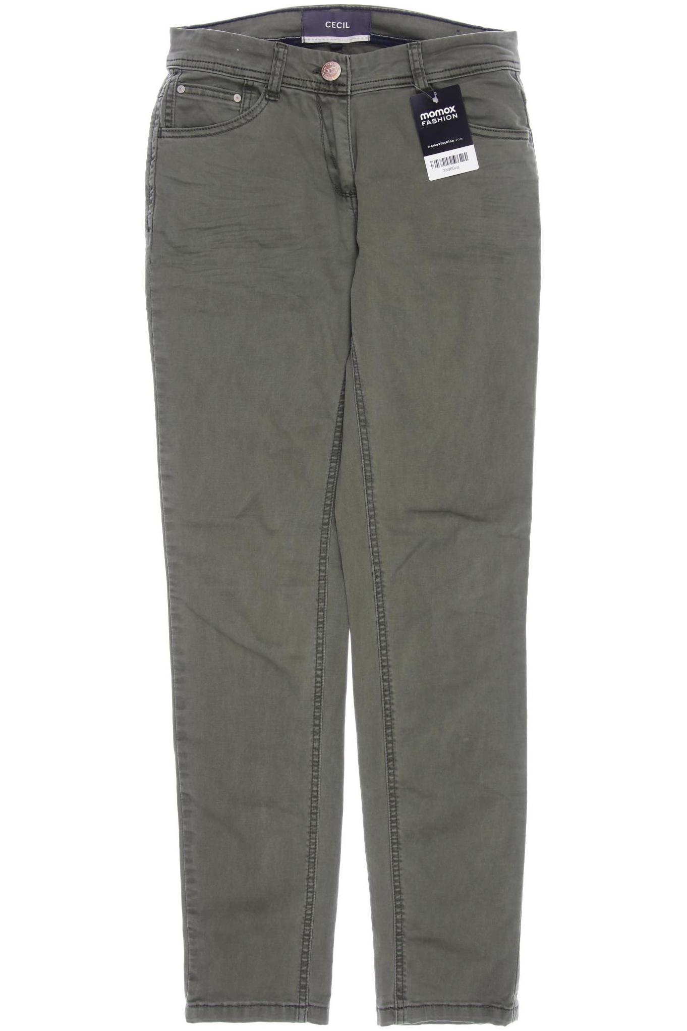 

Cecil Damen Jeans, grün, Gr. 26