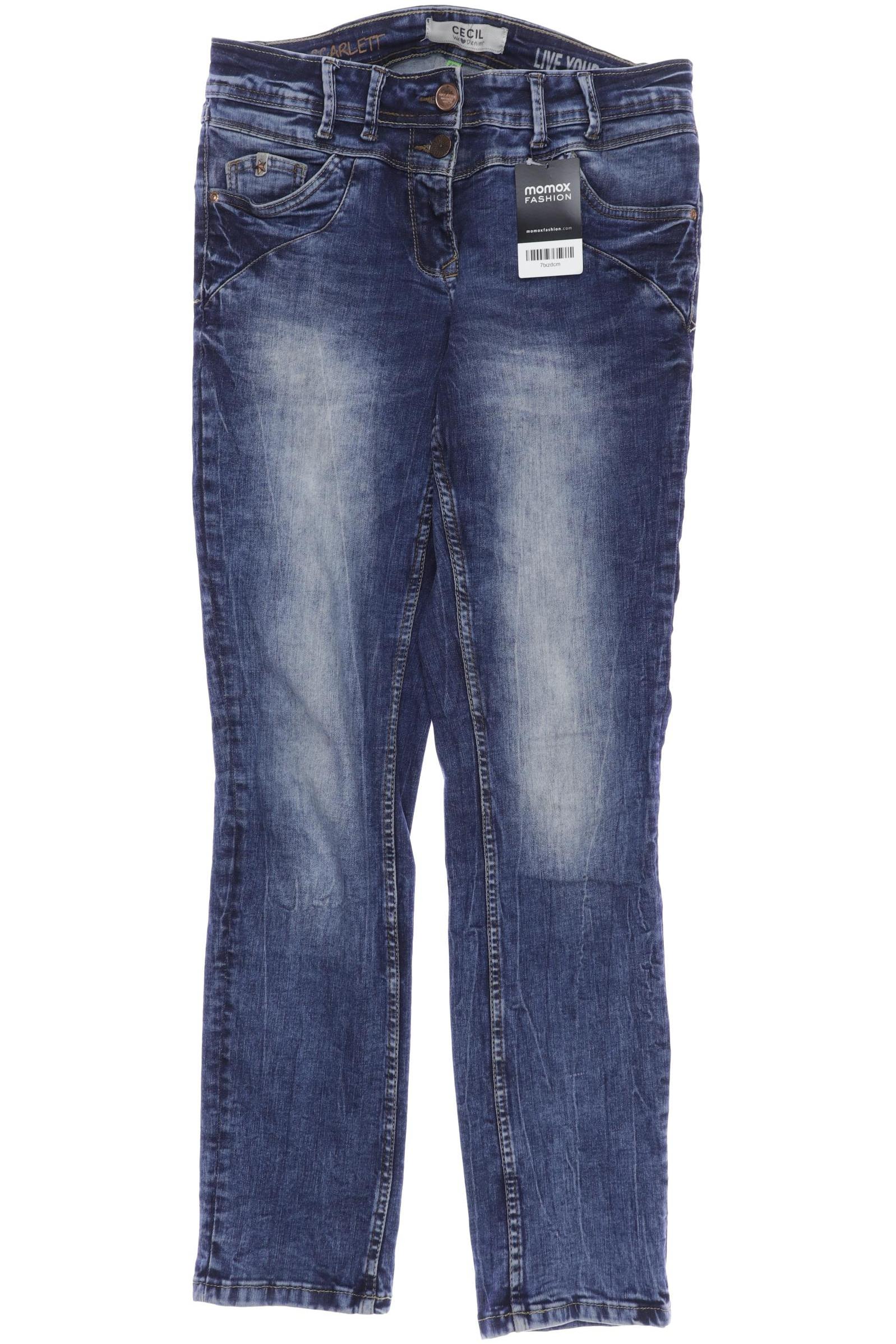 

Cecil Damen Jeans, marineblau, Gr. 27