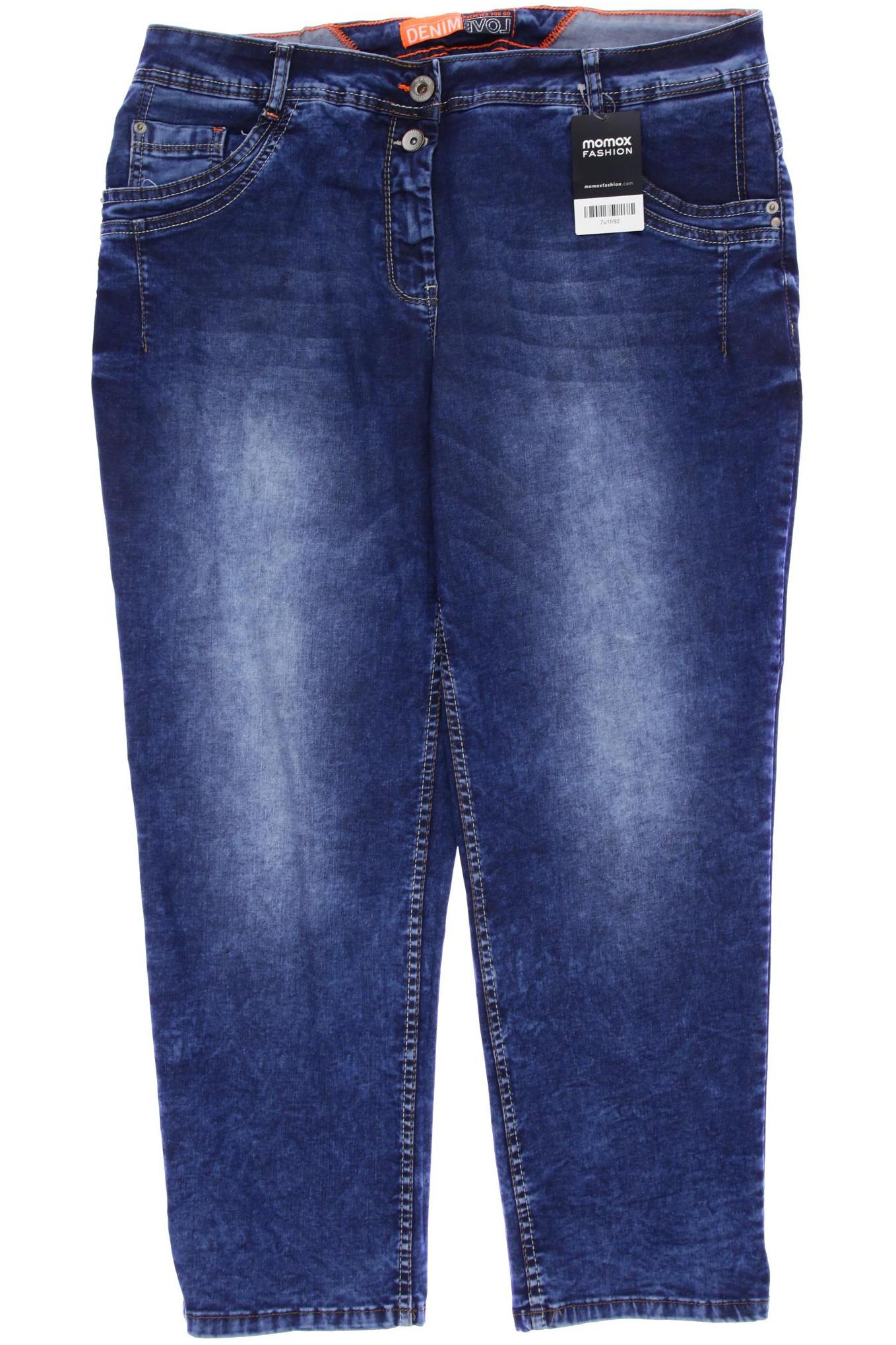 

CECIL Damen Jeans, blau