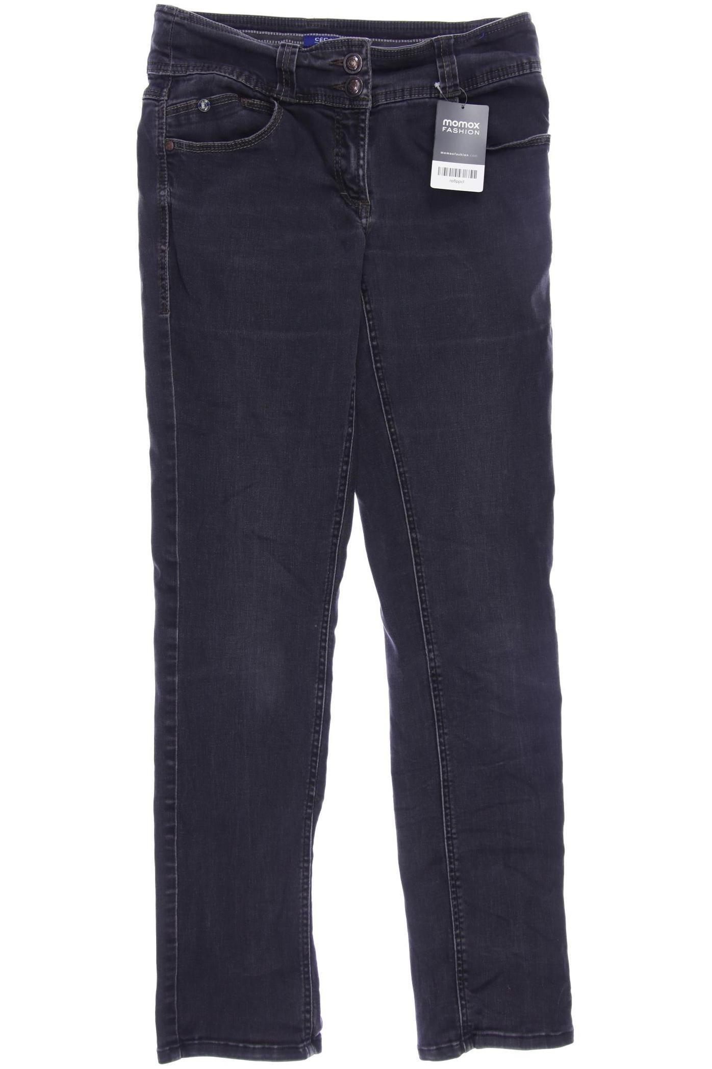 

CECIL Damen Jeans, grau