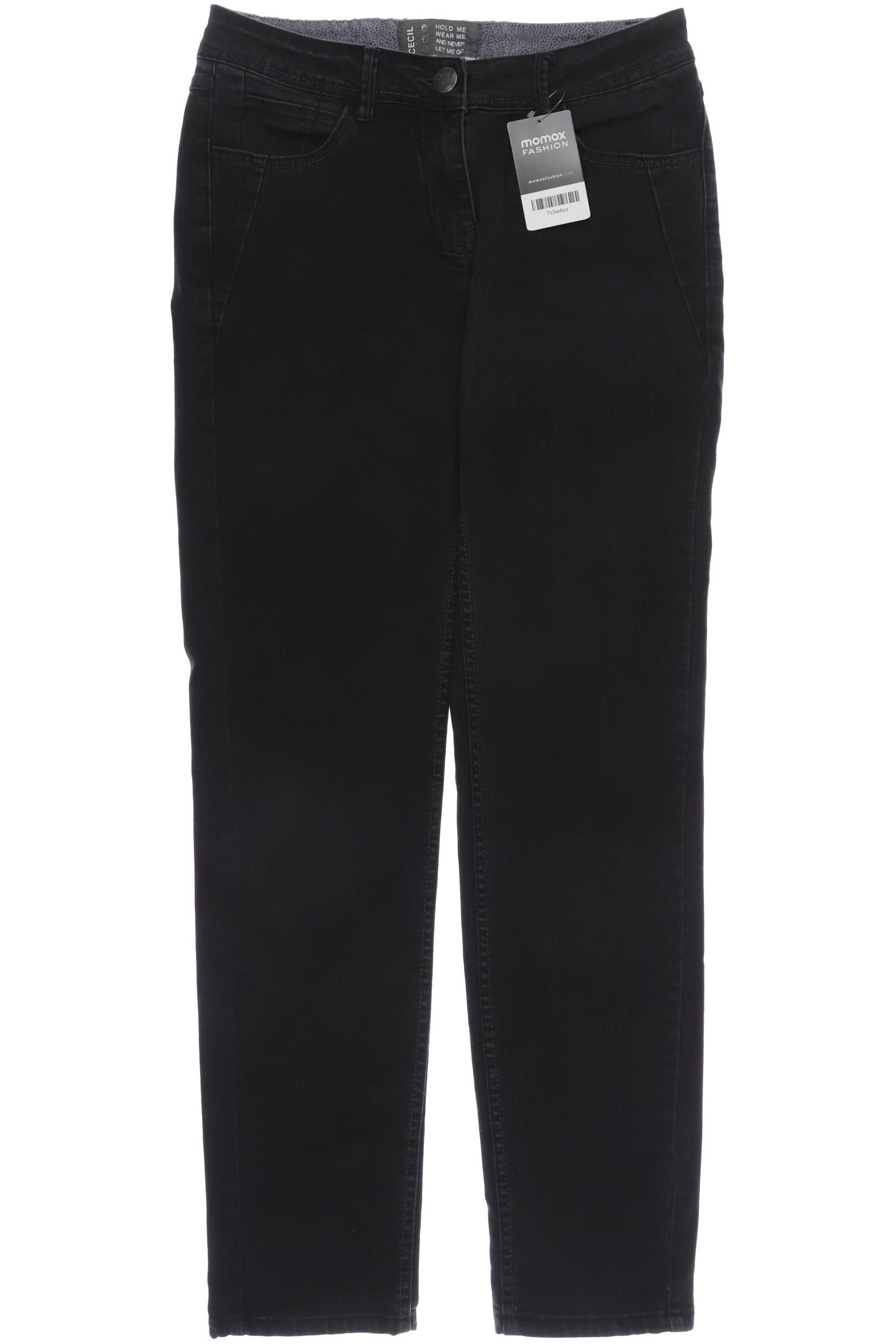 

Cecil Damen Jeans, schwarz, Gr. 28