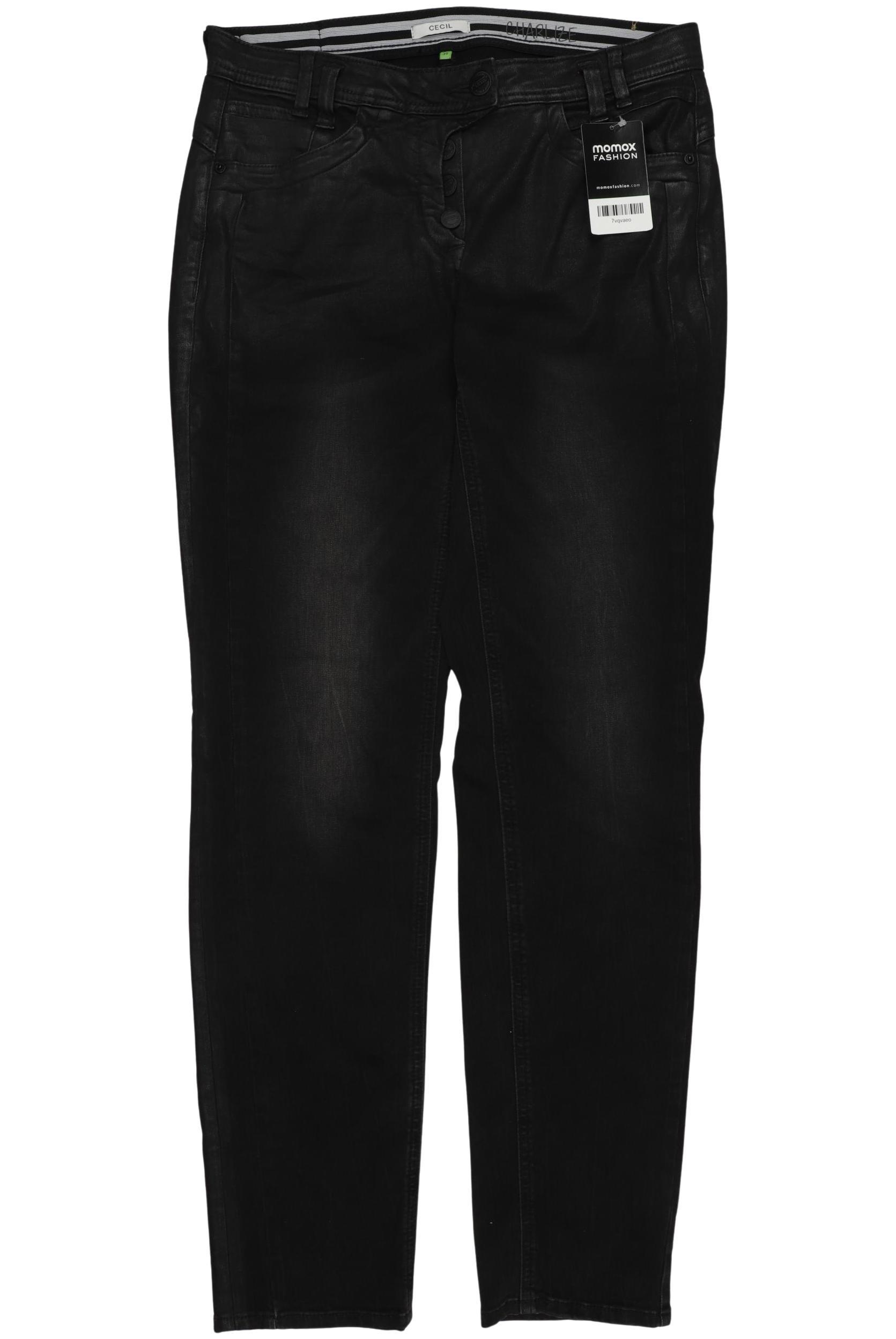 

Cecil Damen Jeans, schwarz, Gr. 30