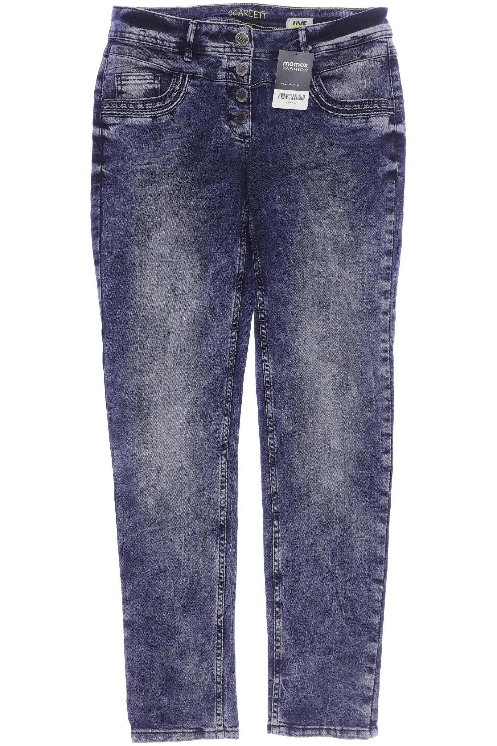 

Cecil Damen Jeans, marineblau, Gr. 28