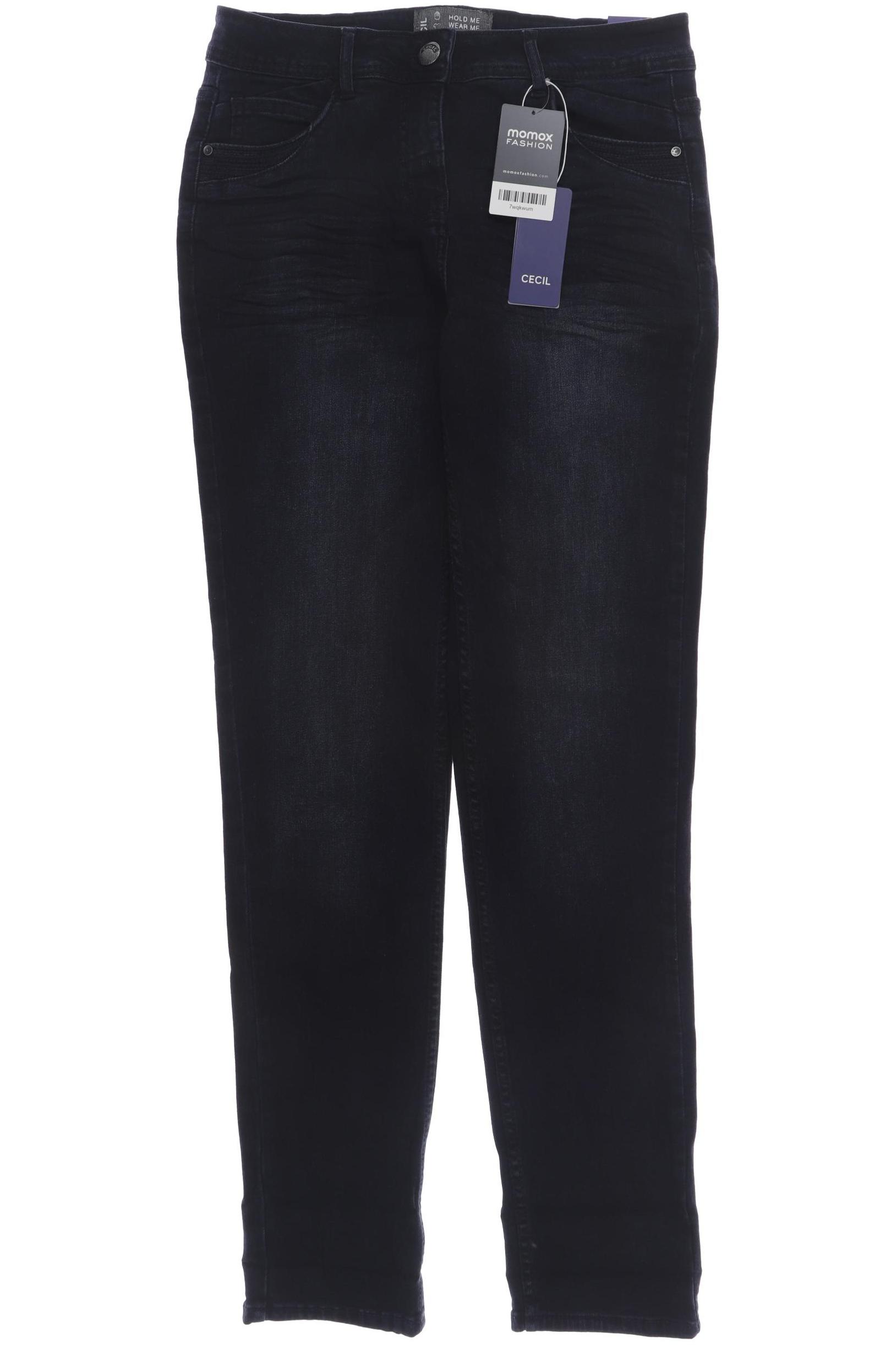 

CECIL Damen Jeans, marineblau