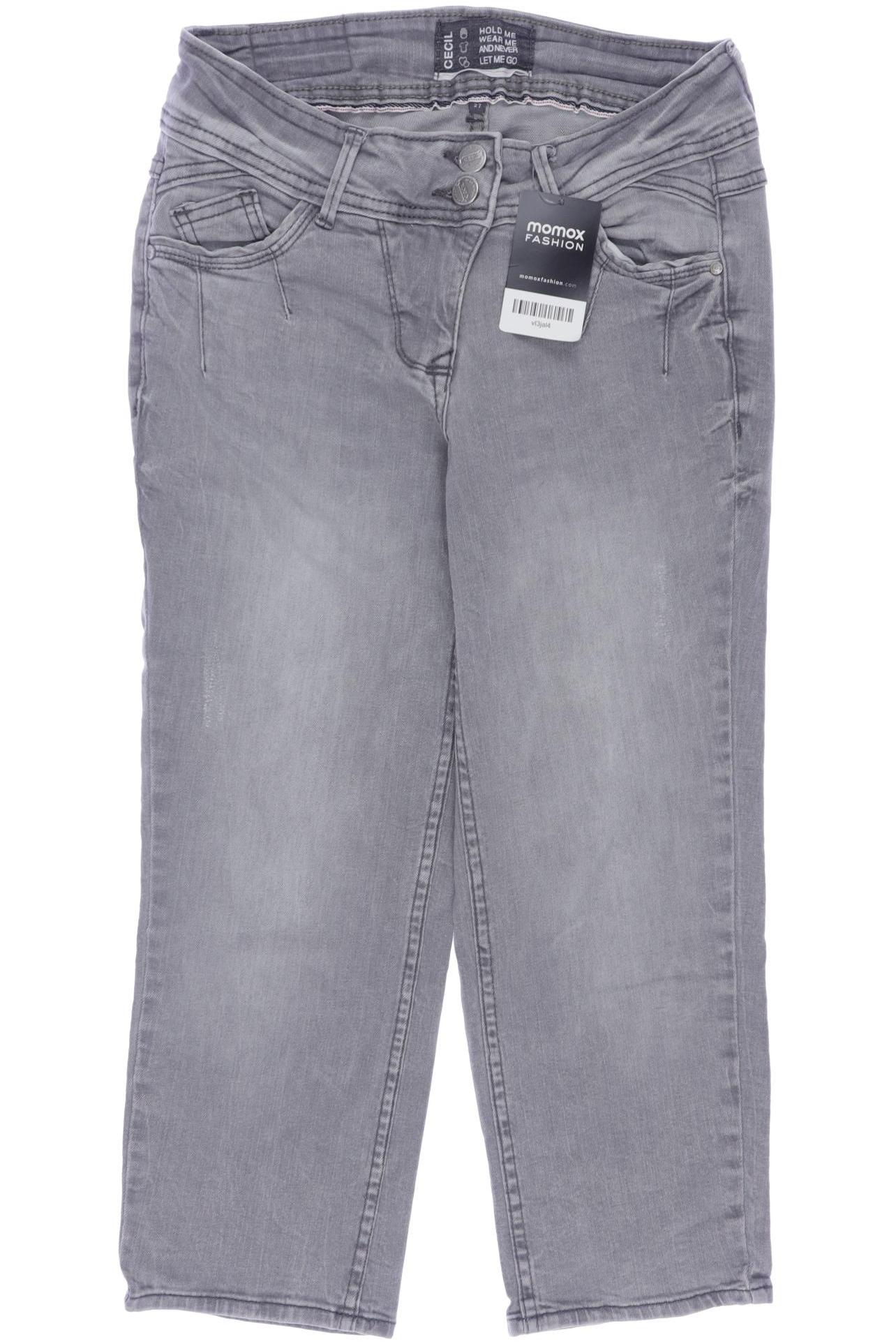 

Cecil Damen Jeans, grau, Gr. 27