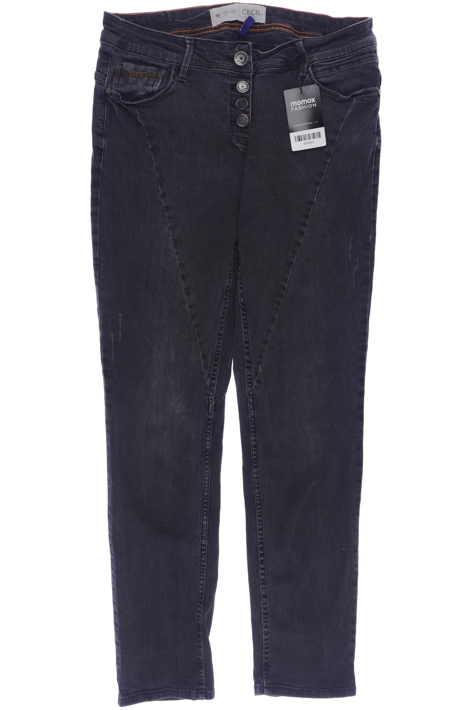 

Cecil Damen Jeans, grau, Gr. 30