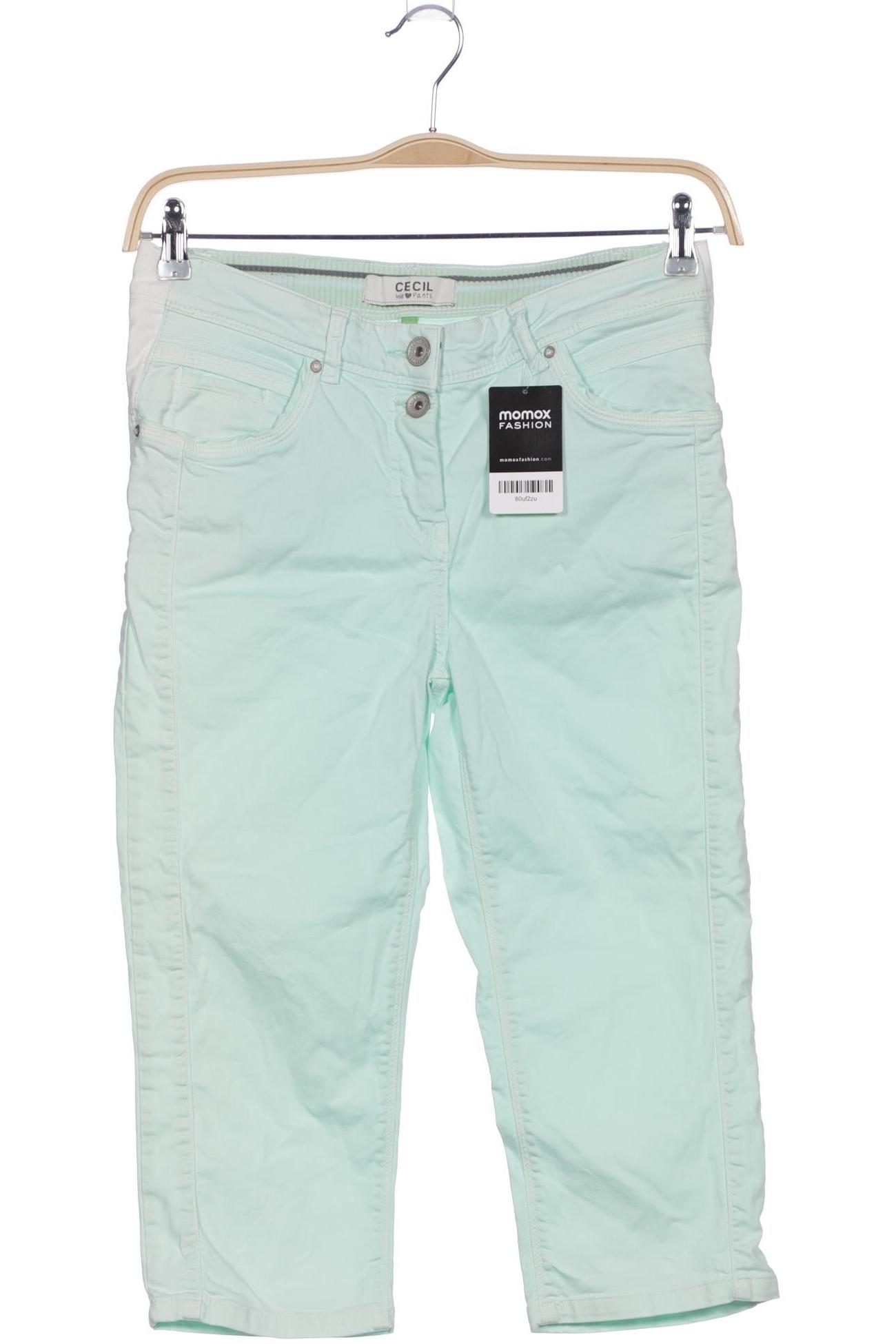 

Cecil Damen Jeans, hellgrün, Gr. 27