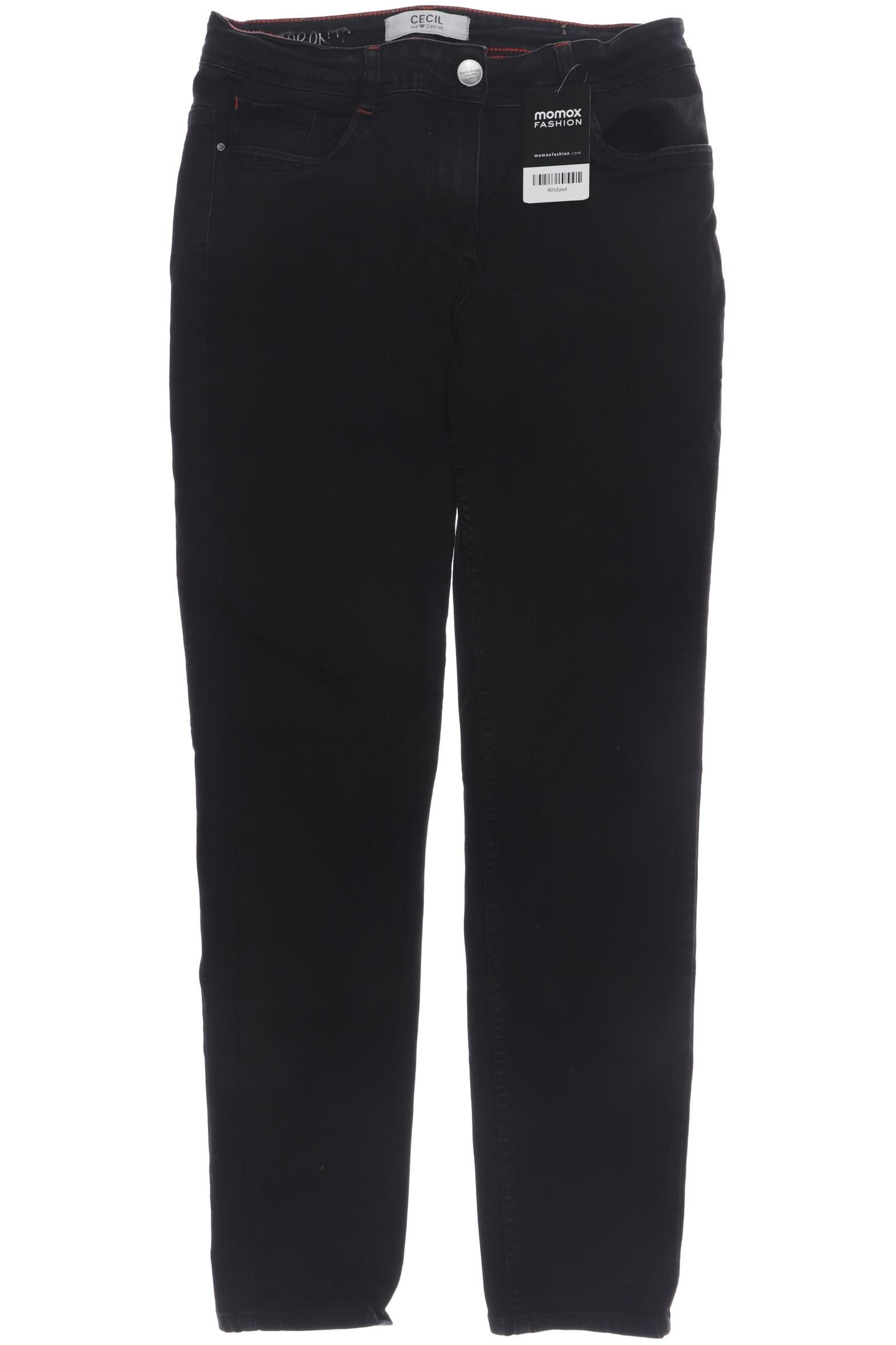 

Cecil Damen Jeans, schwarz, Gr. 27