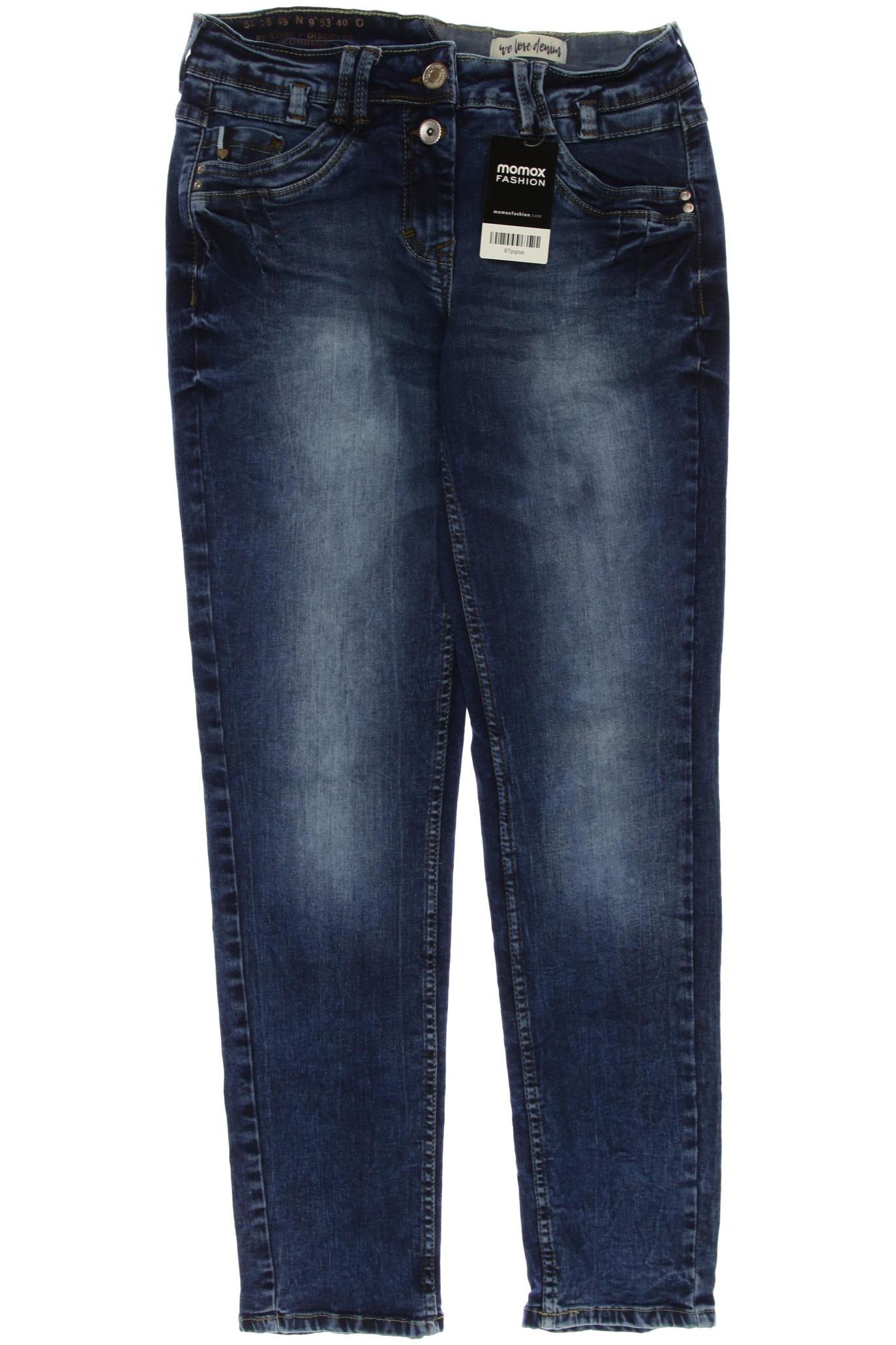 

CECIL Damen Jeans, marineblau