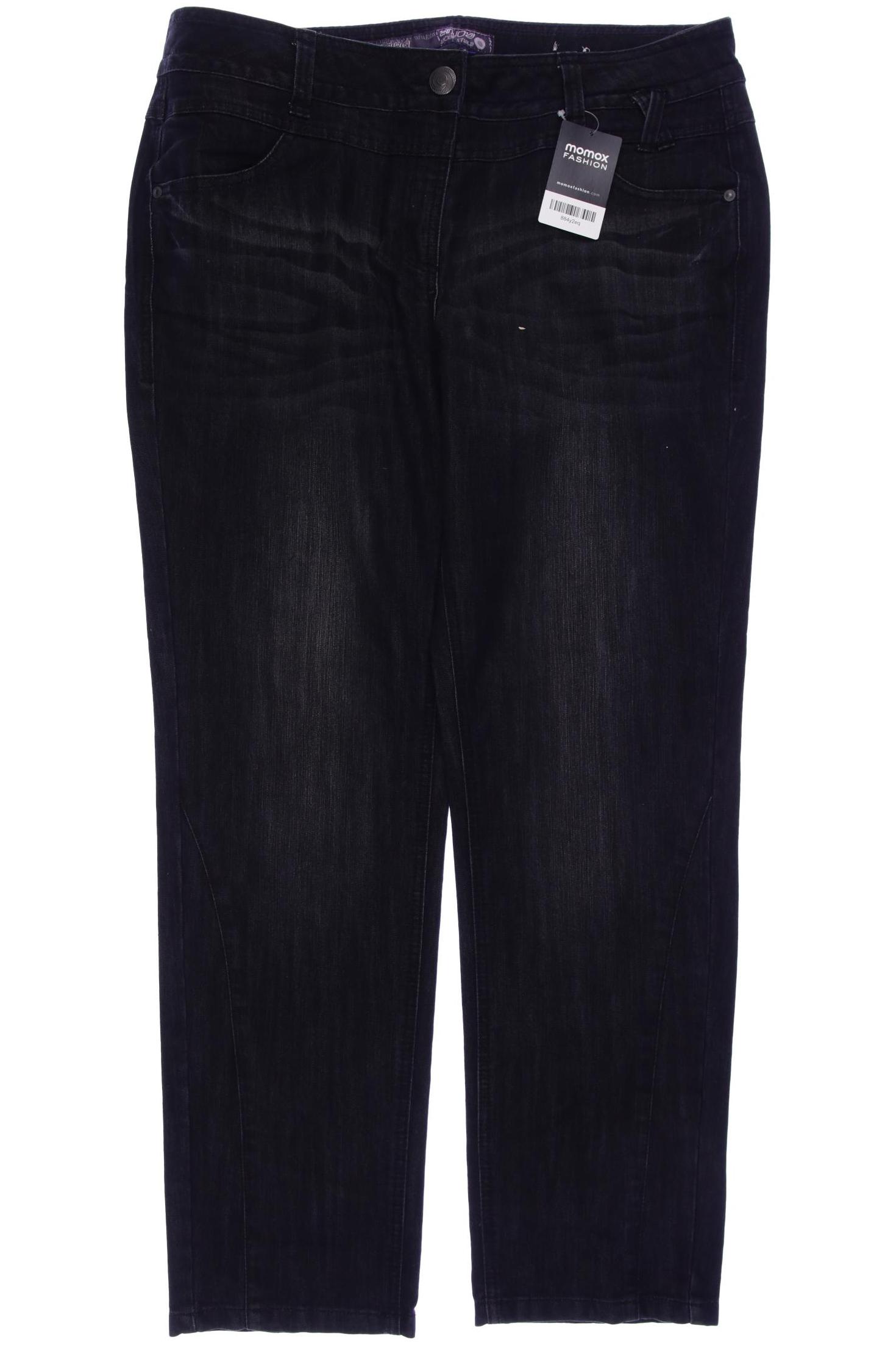 

CECIL Damen Jeans, schwarz