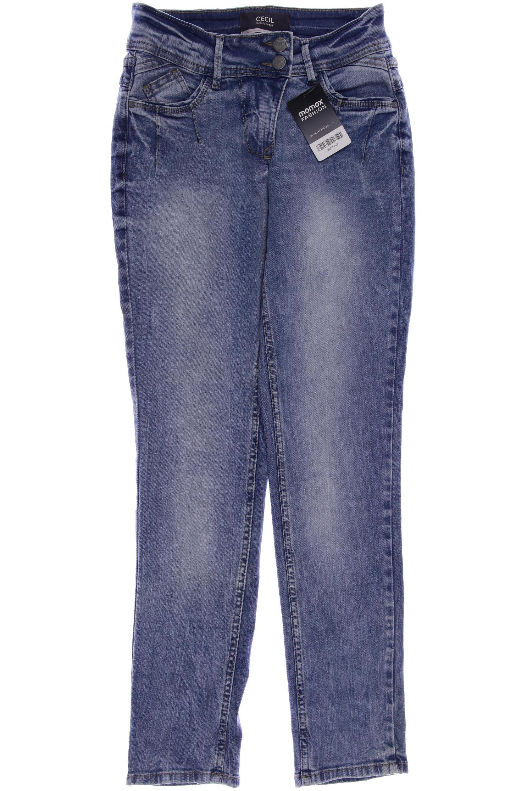 

Cecil Damen Jeans, blau, Gr. 25
