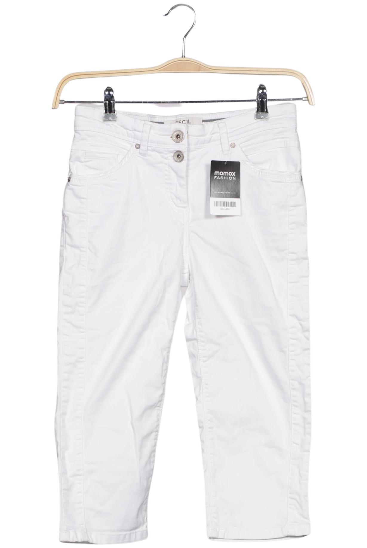 

Cecil Damen Jeans, weiß, Gr. 26