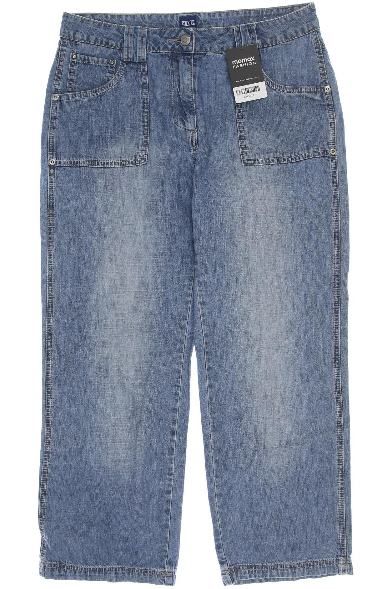 

CECIL Damen Jeans, blau