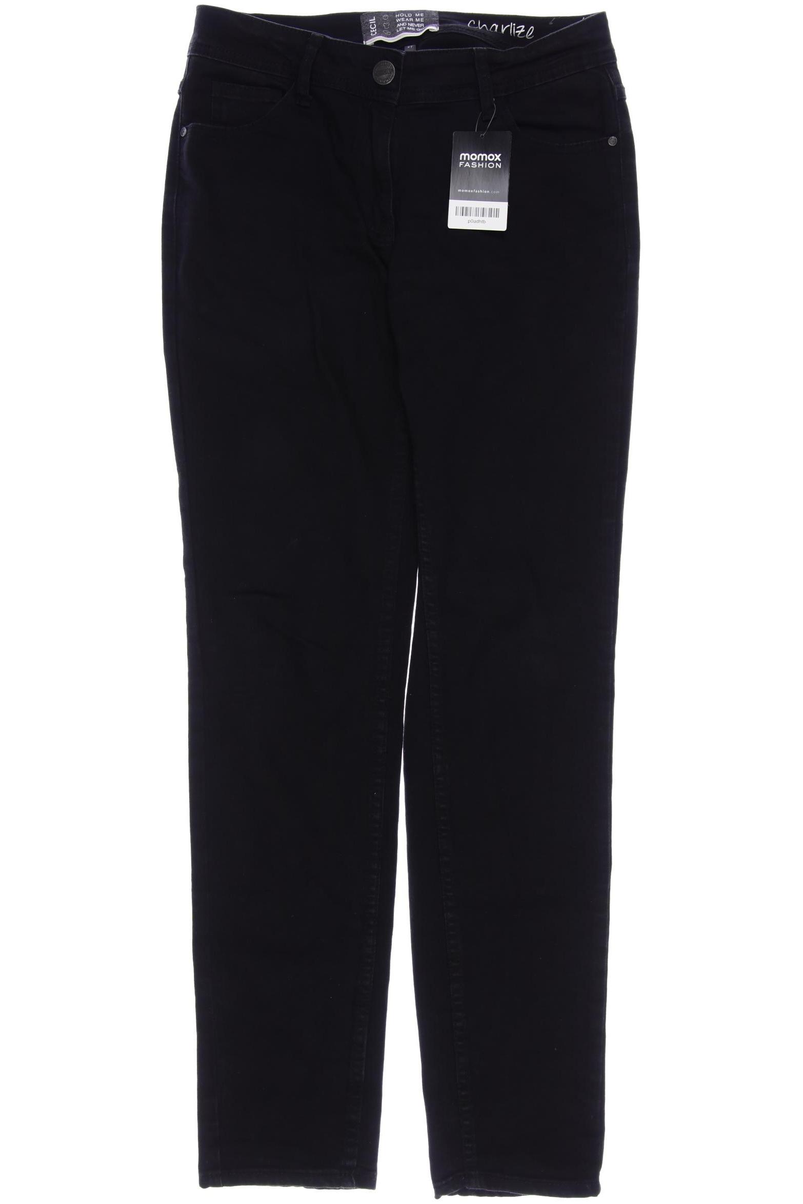 

Cecil Damen Jeans, schwarz, Gr. 38
