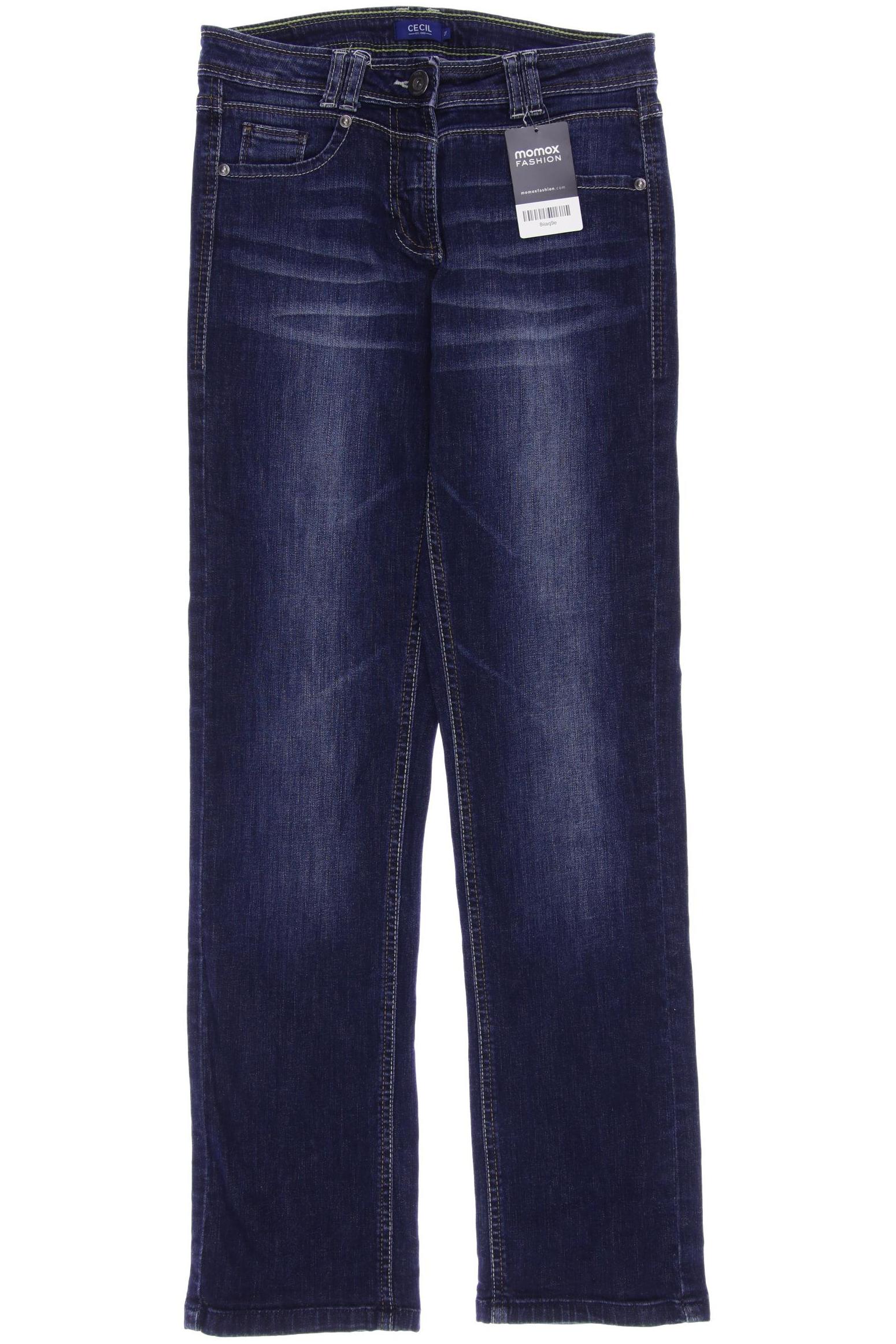 

CECIL Damen Jeans, blau