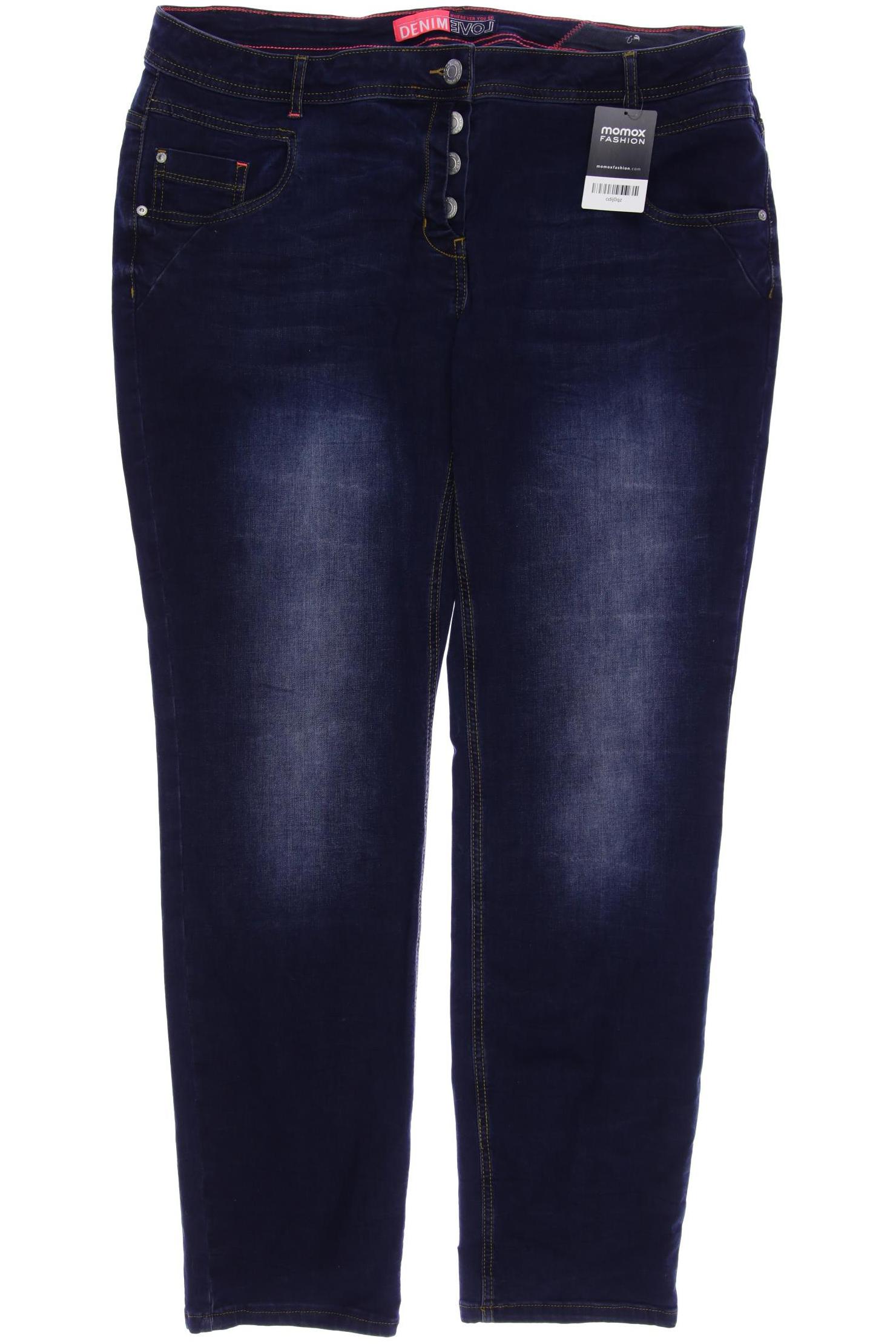 

CECIL Damen Jeans, marineblau