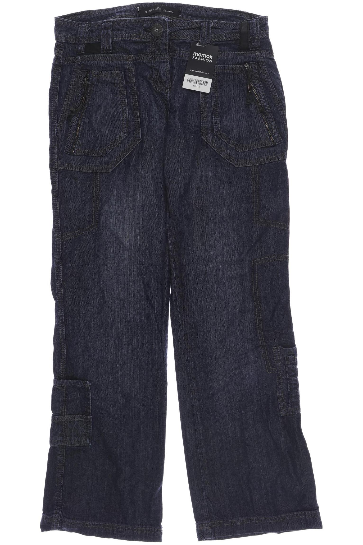 

CECIL Damen Jeans, blau