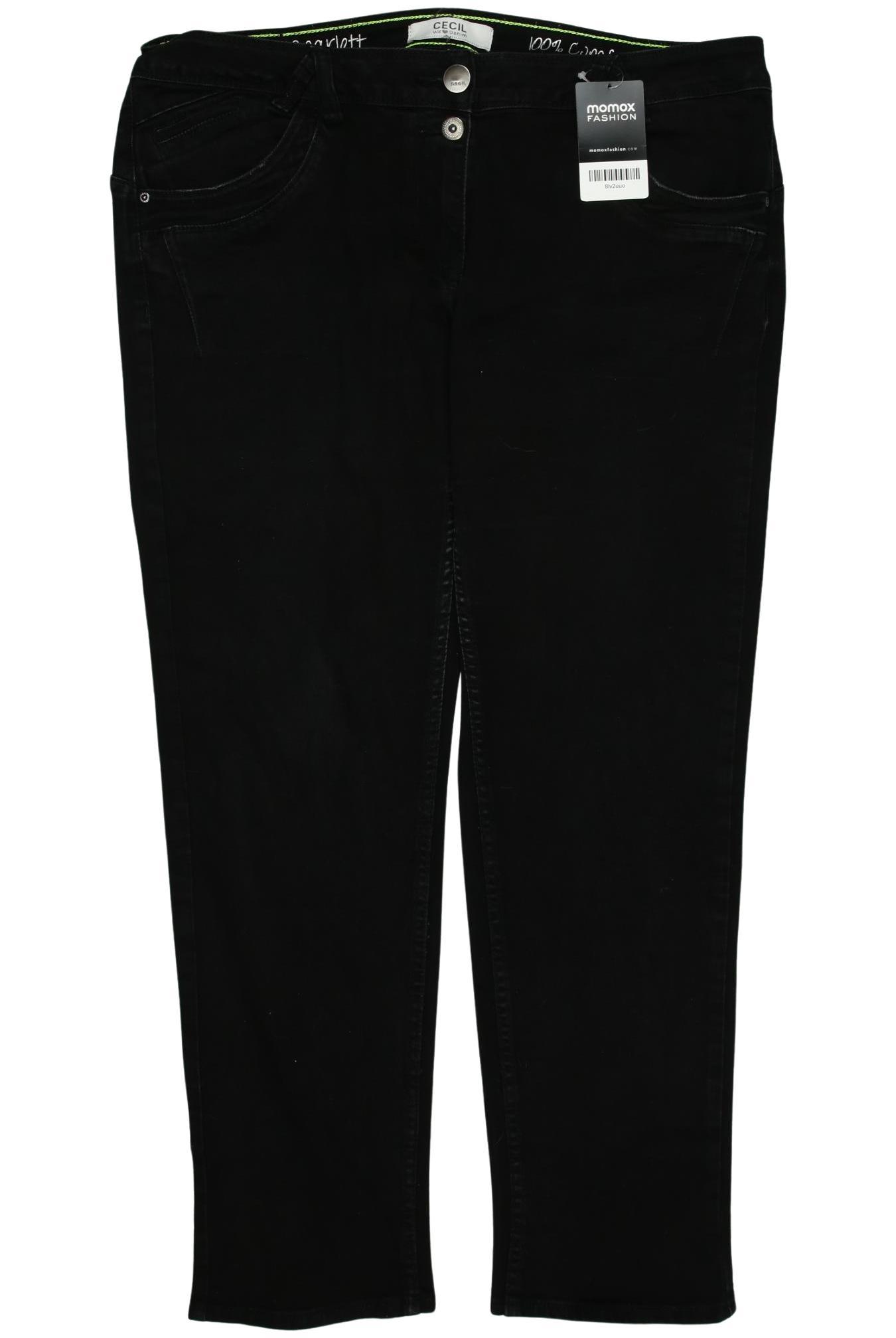 

Cecil Damen Jeans, schwarz, Gr. 34