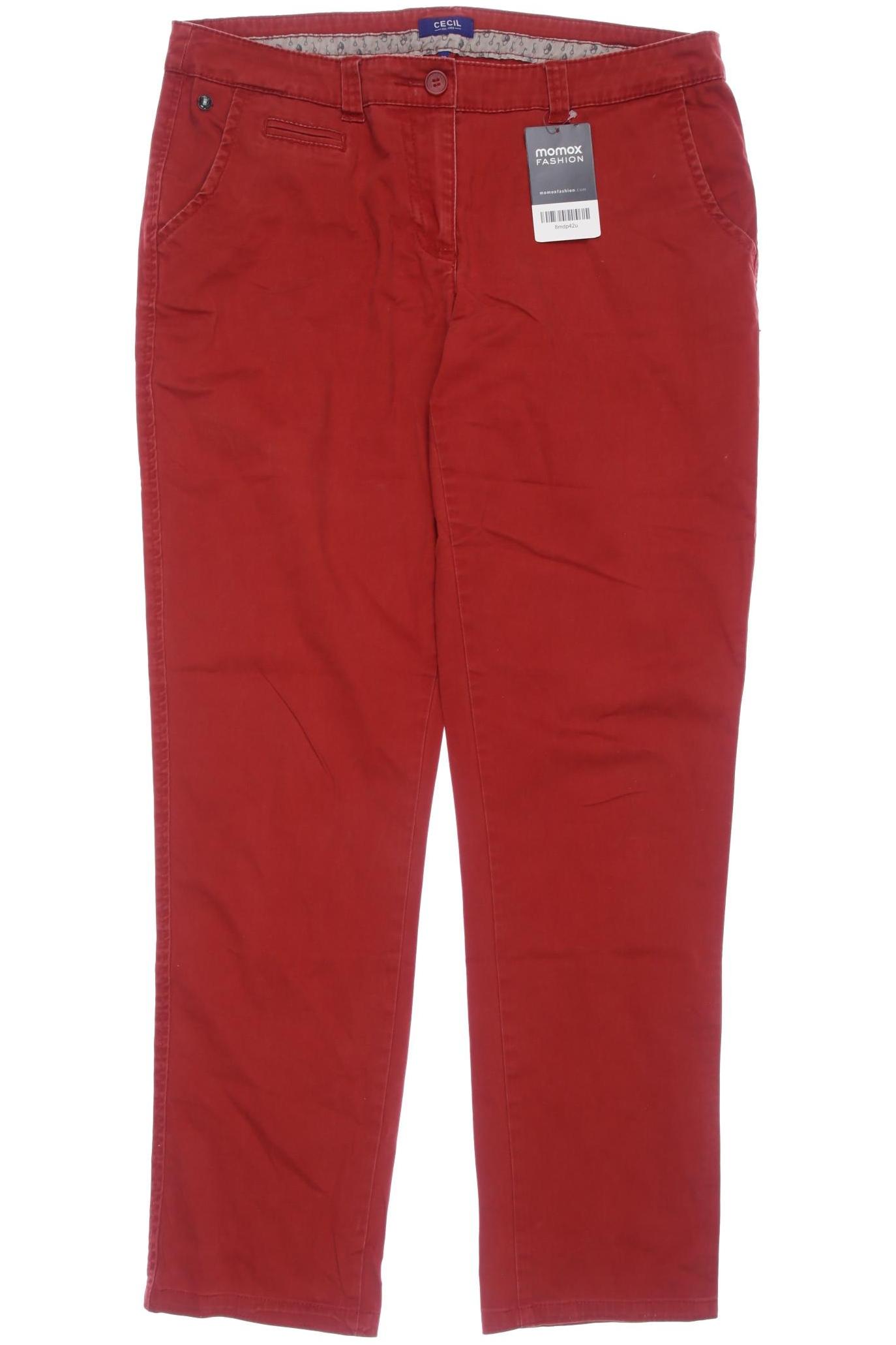 

Cecil Damen Jeans, rot, Gr. 29