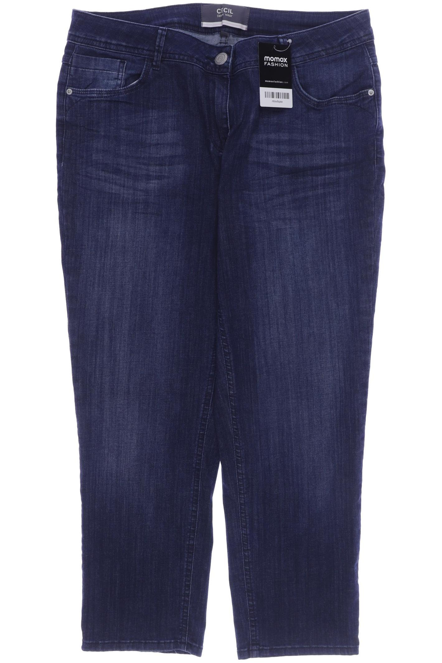 

CECIL Damen Jeans, marineblau