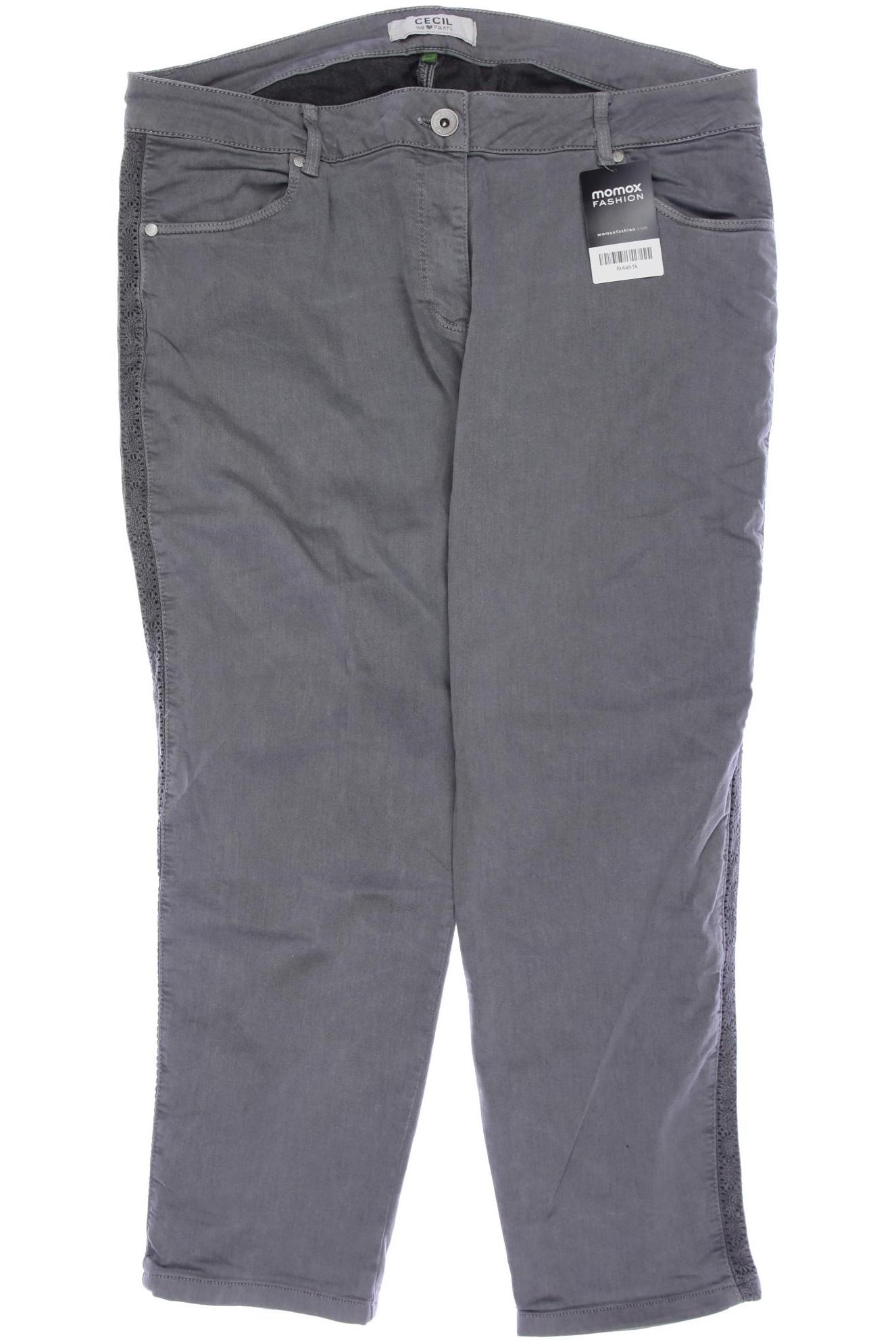 

CECIL Damen Jeans, grau