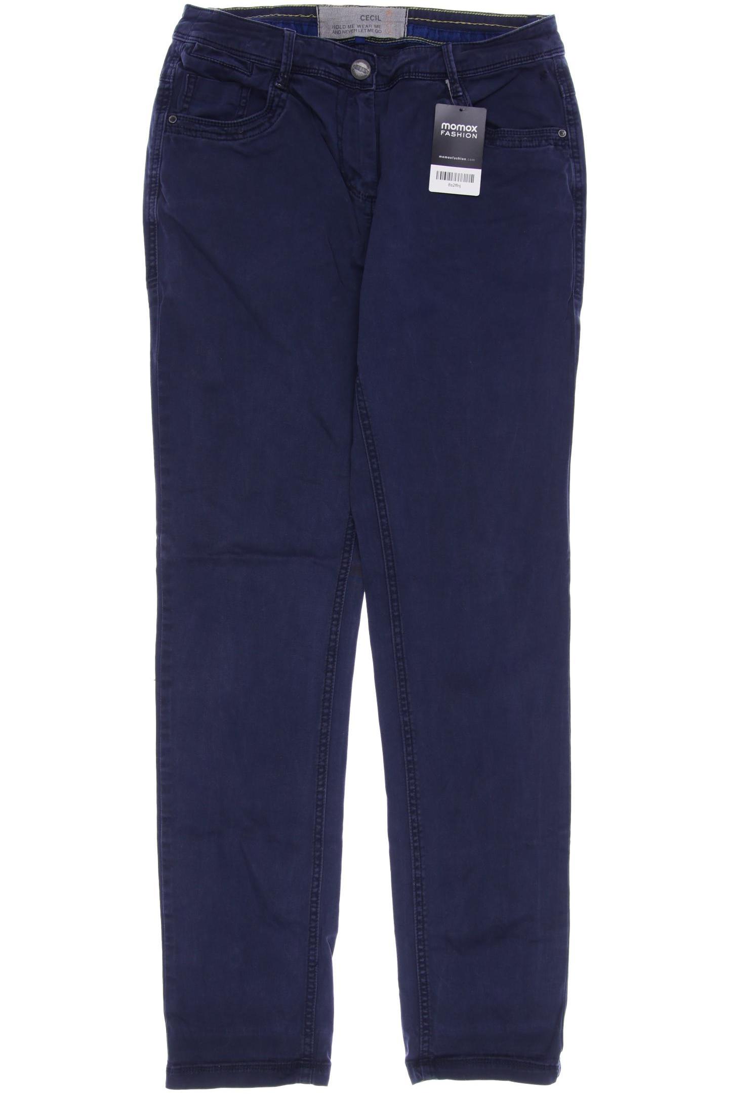 

CECIL Damen Jeans, blau