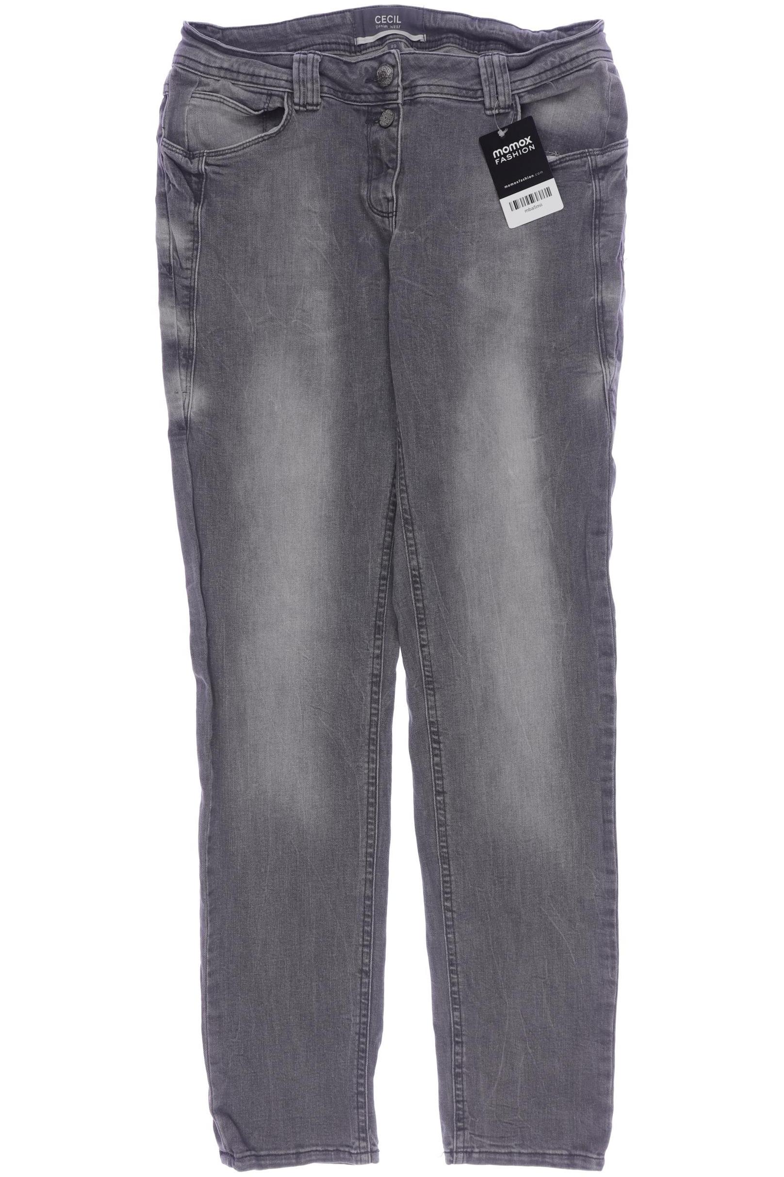 

Cecil Damen Jeans, grau, Gr. 32