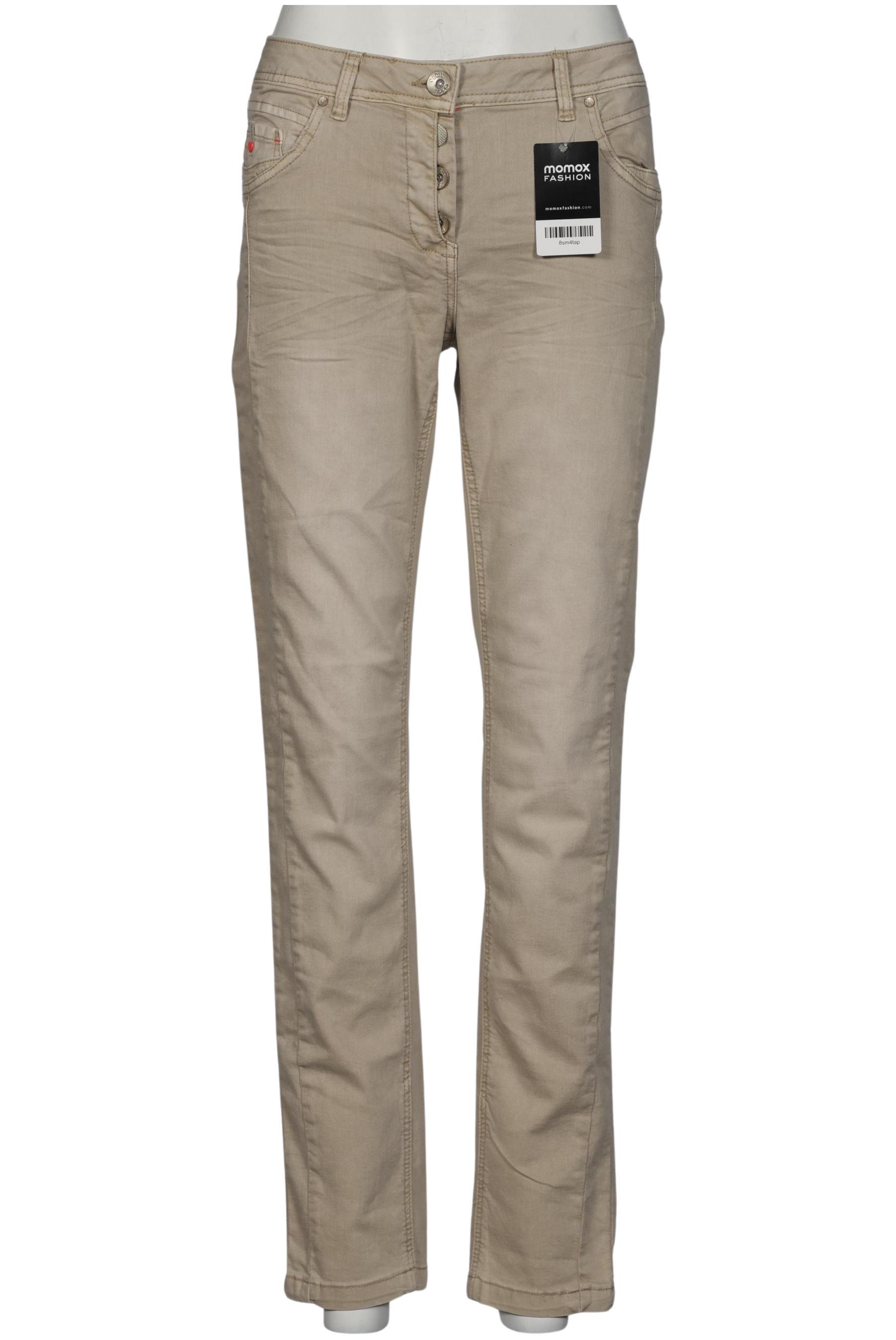 

Cecil Damen Jeans, beige, Gr. 28