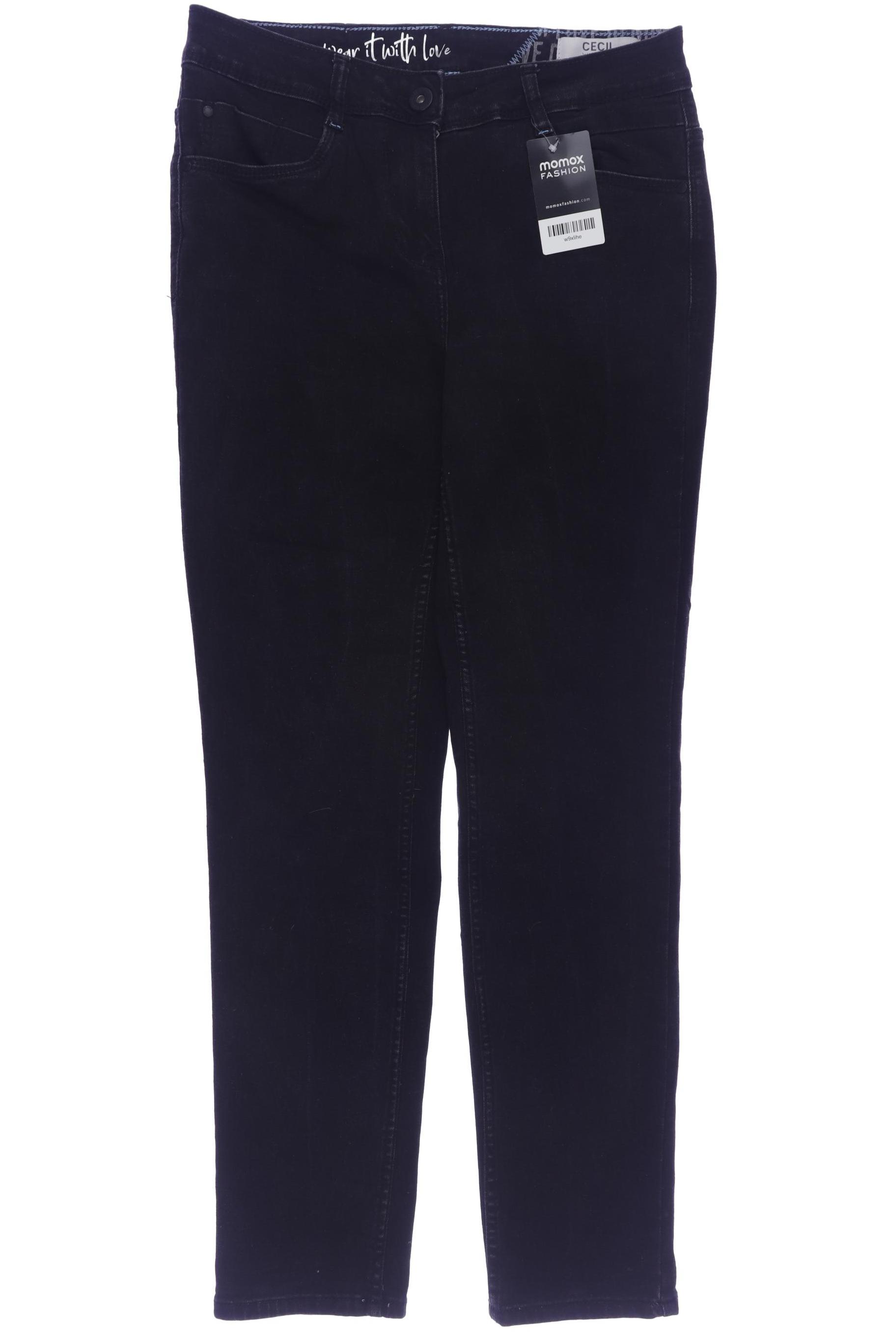 

Cecil Damen Jeans, schwarz, Gr. 30