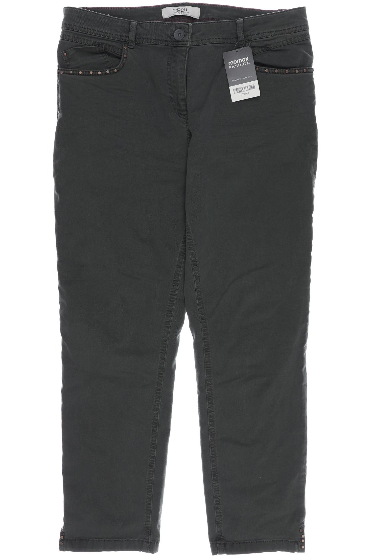 

Cecil Damen Jeans, grün, Gr. 44