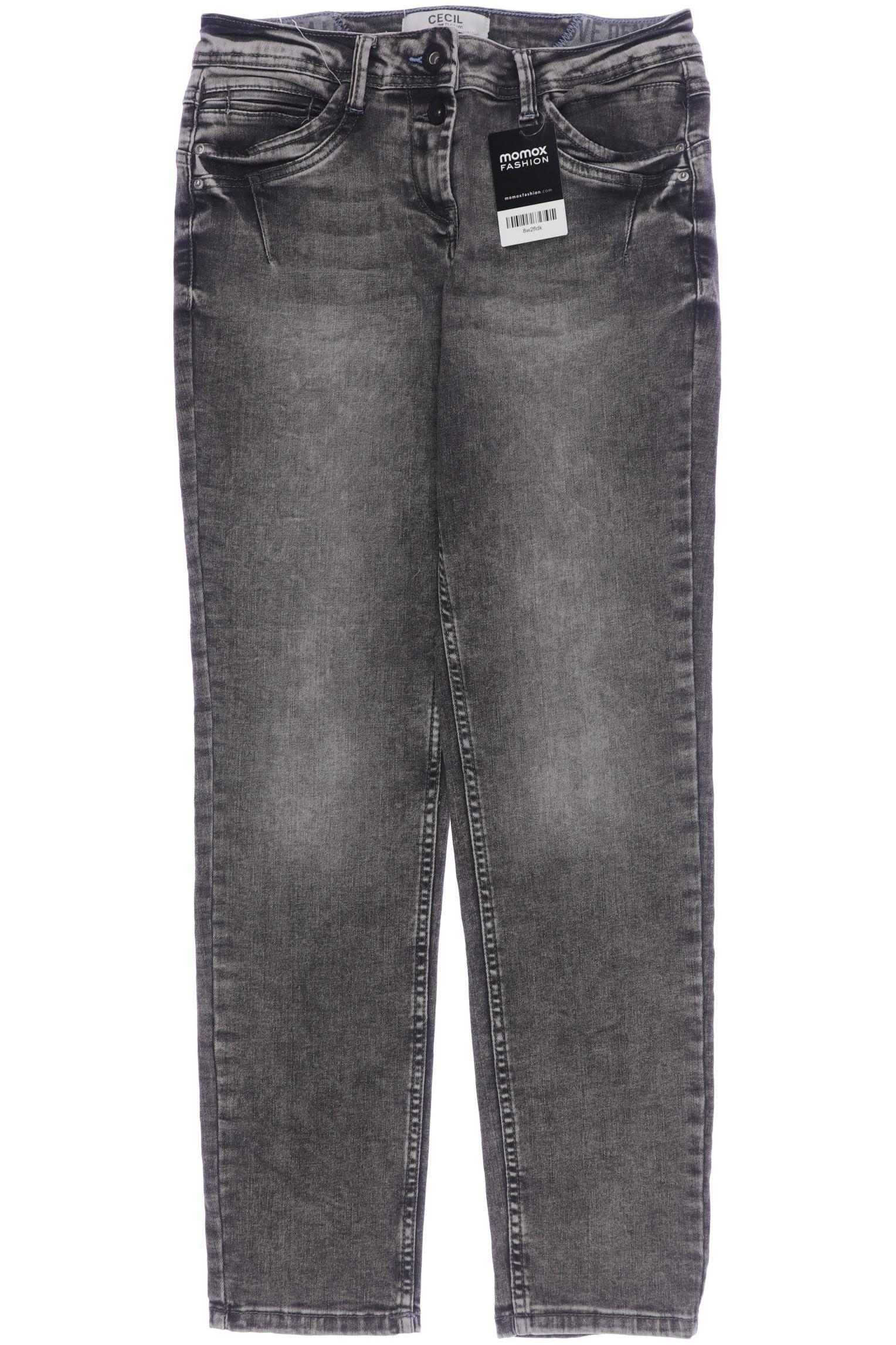 

Cecil Damen Jeans, grau, Gr. 27