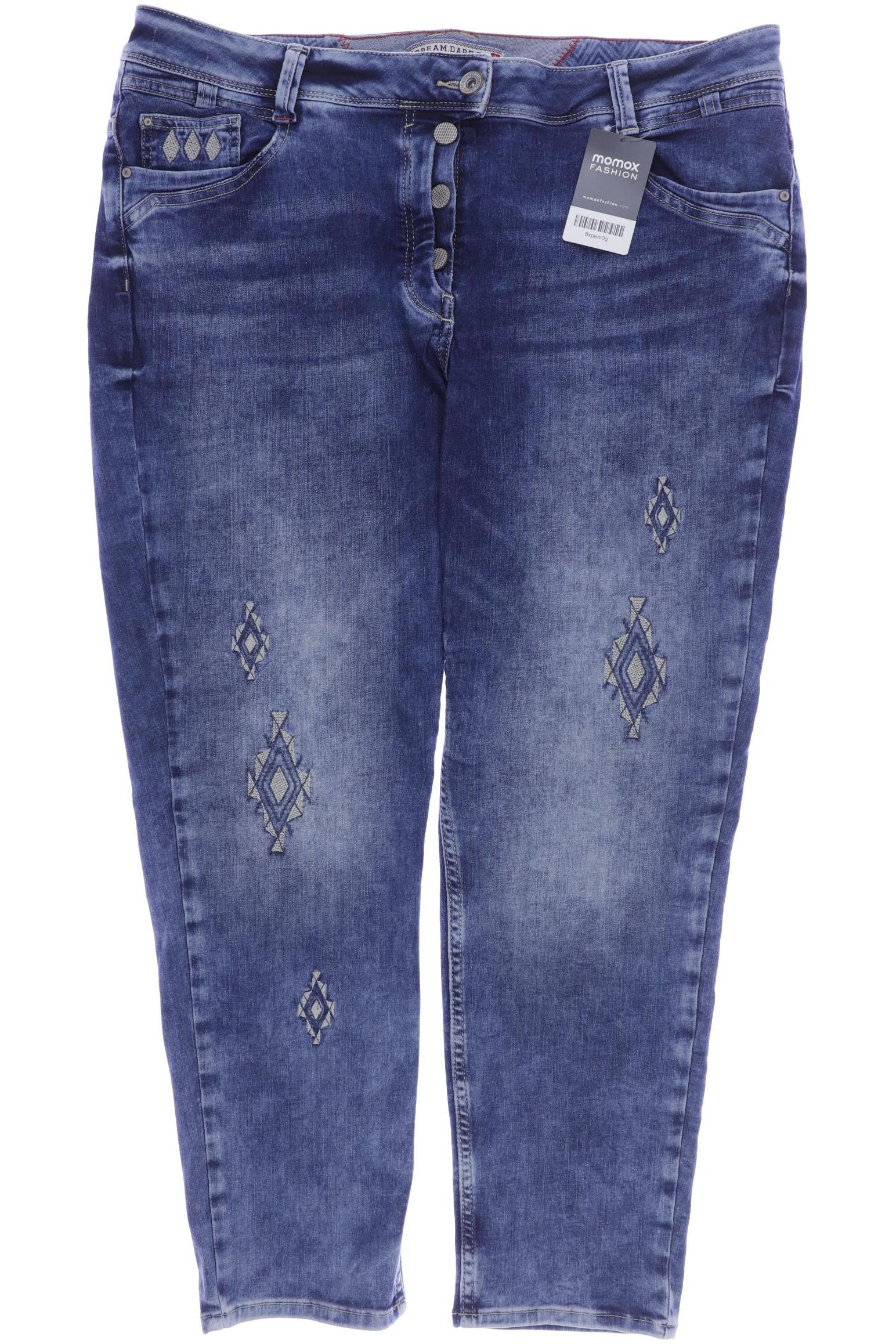 

CECIL Damen Jeans, blau