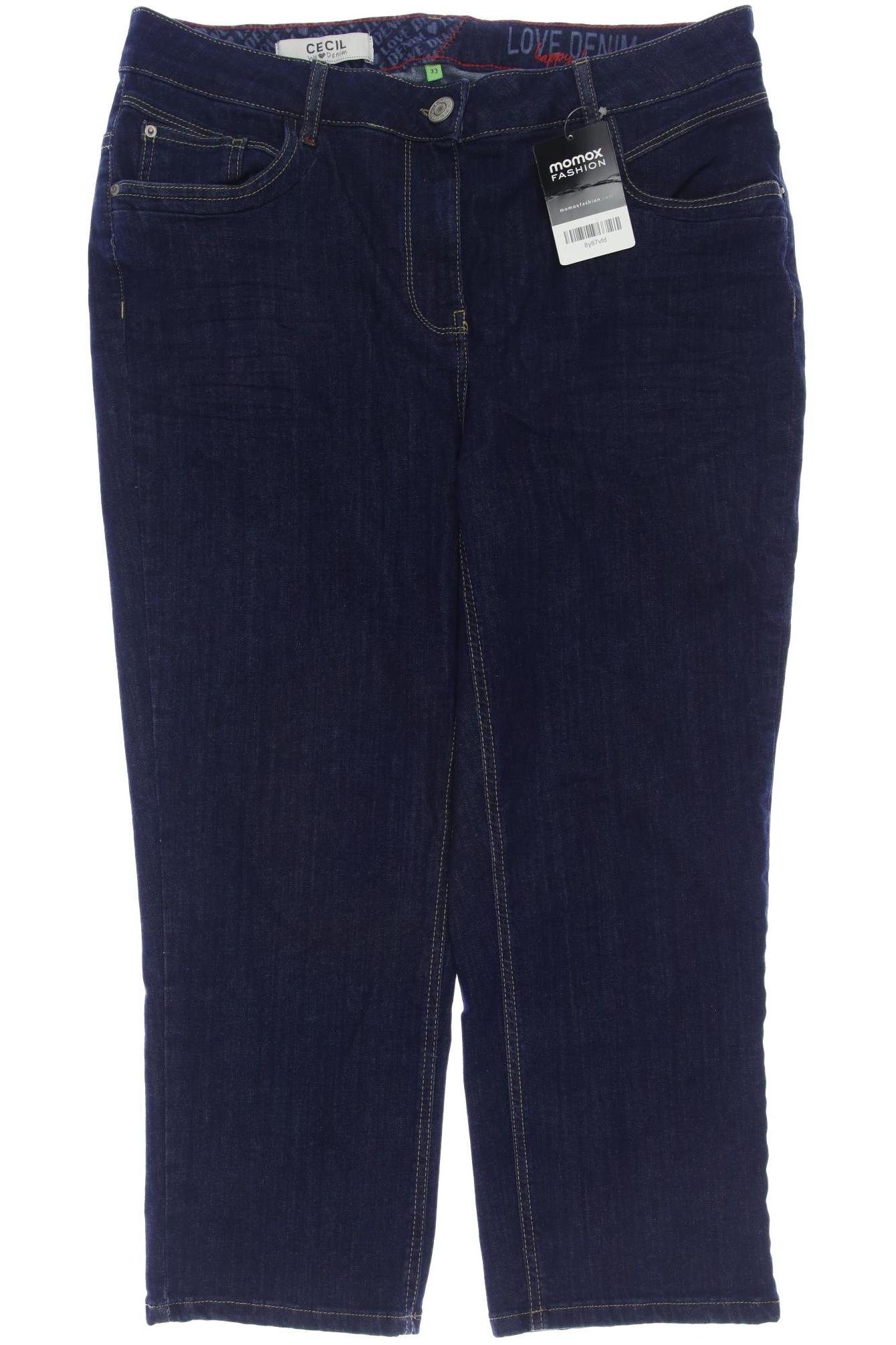 

Cecil Damen Jeans, marineblau, Gr. 33