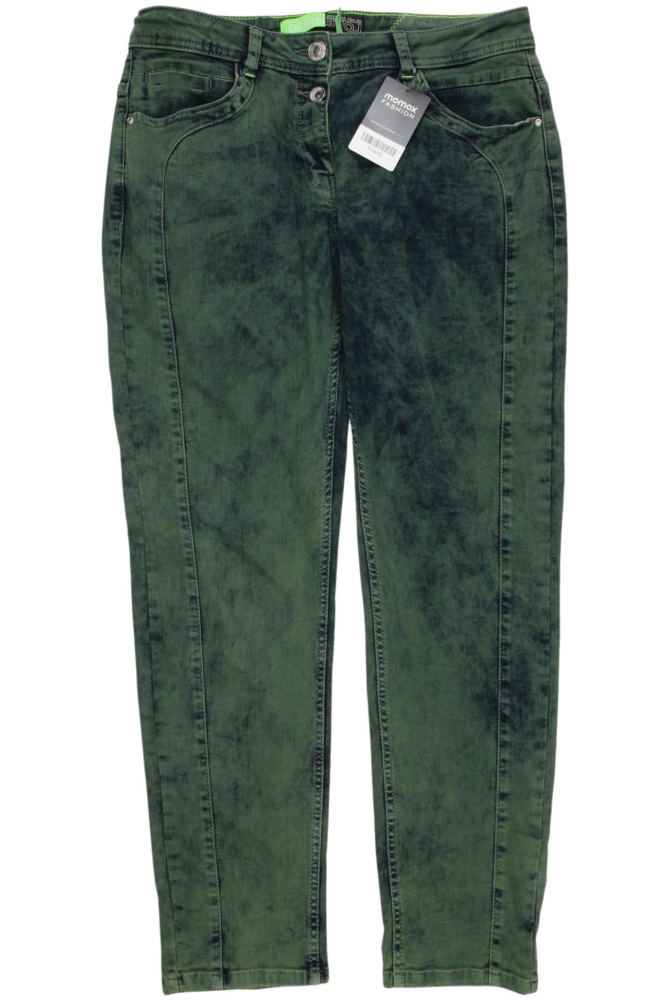 Thumbnail - Cecil Damen Jeans, grün, Gr. 30