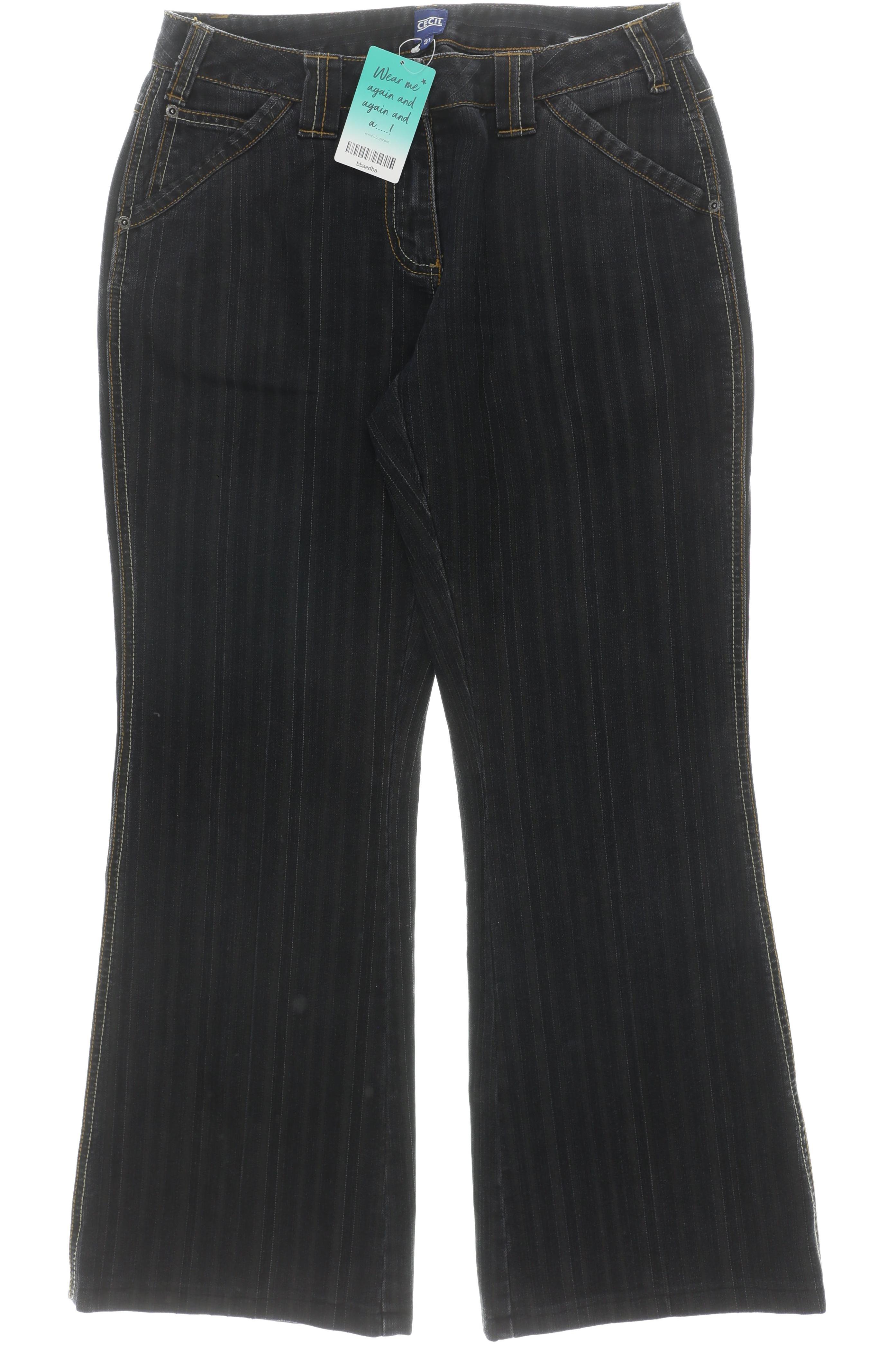 

Cecil Damen Jeans, schwarz, Gr. 31