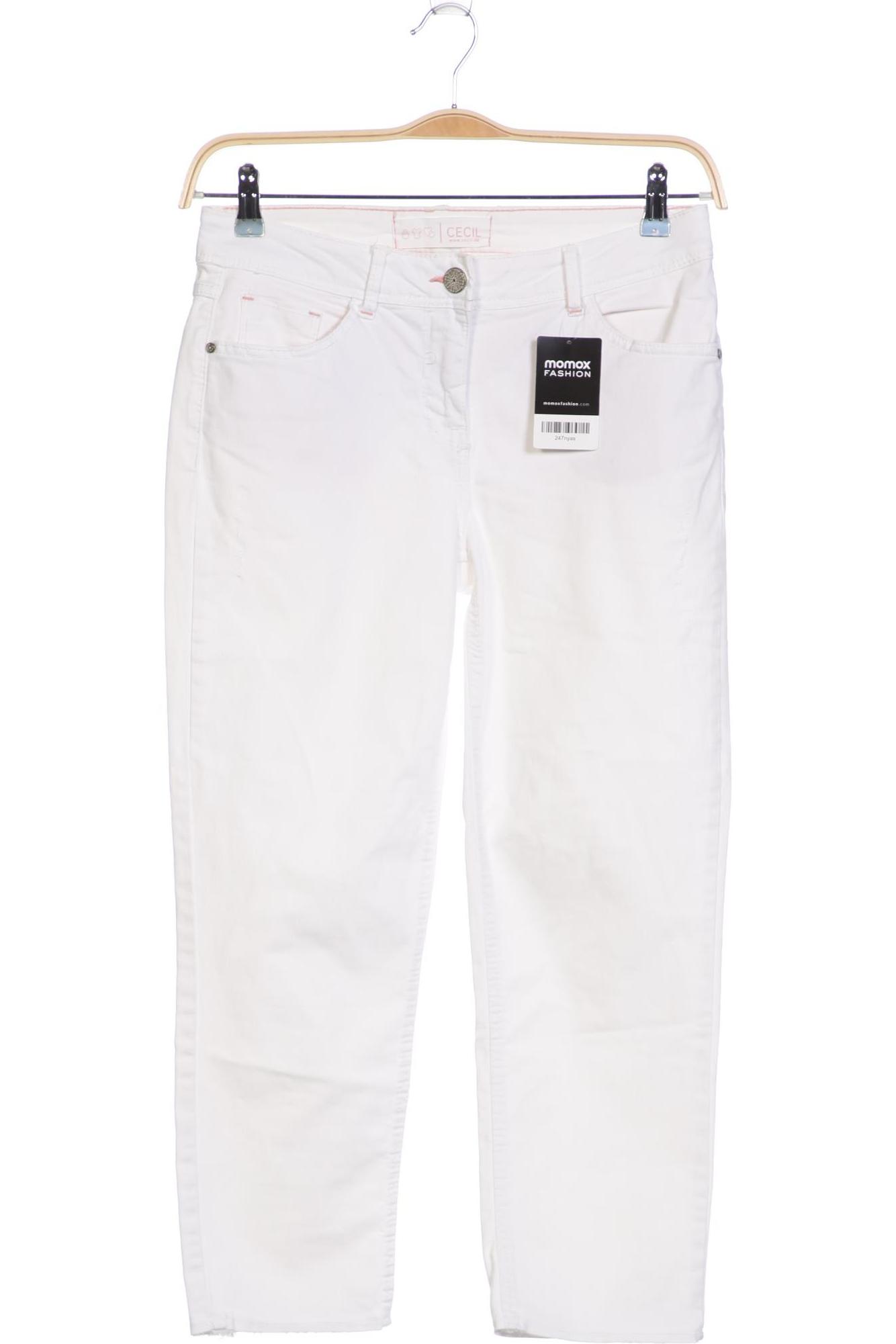 

Cecil Damen Jeans, weiß, Gr. 40