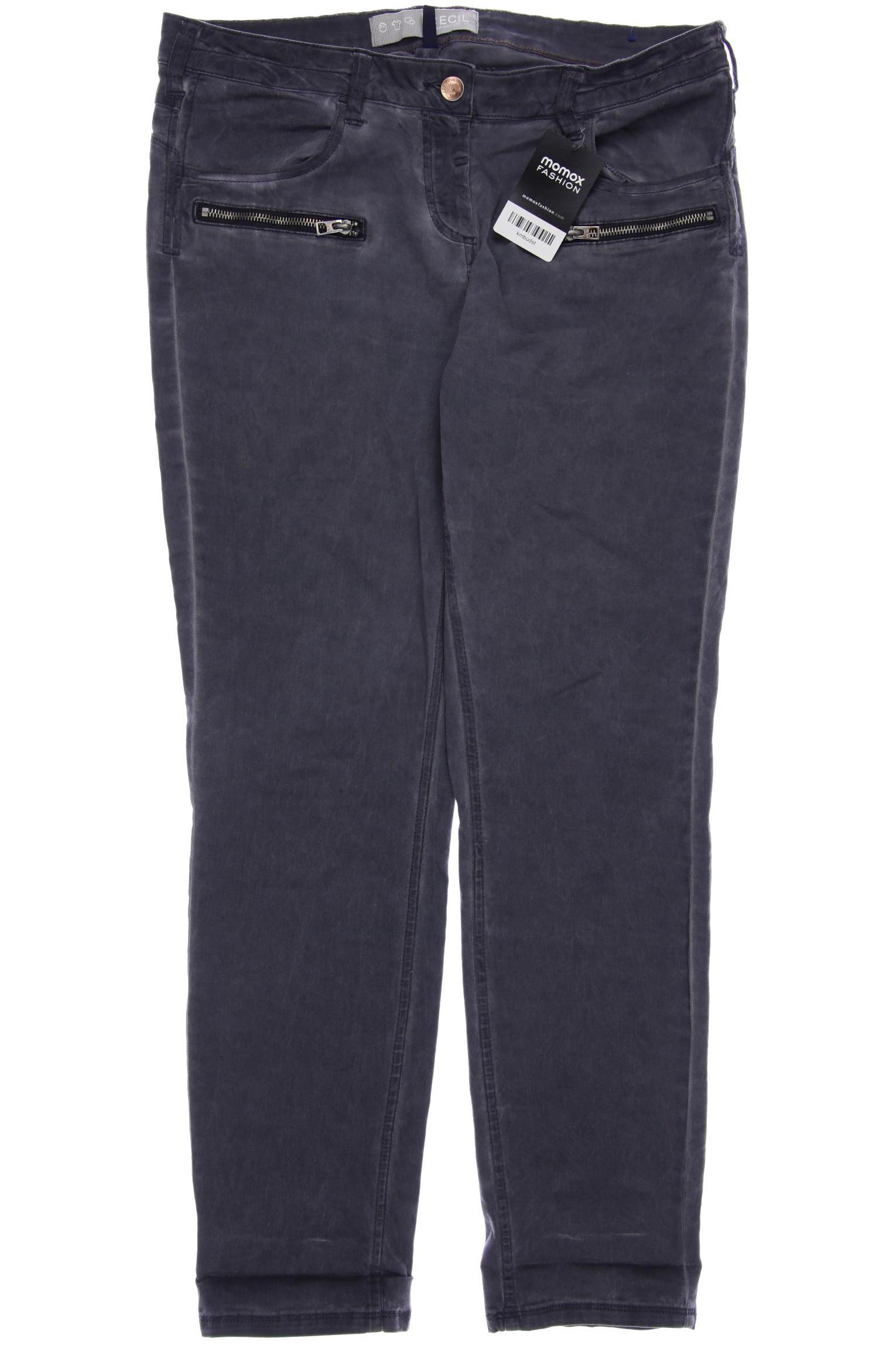 

CECIL Damen Jeans, grau