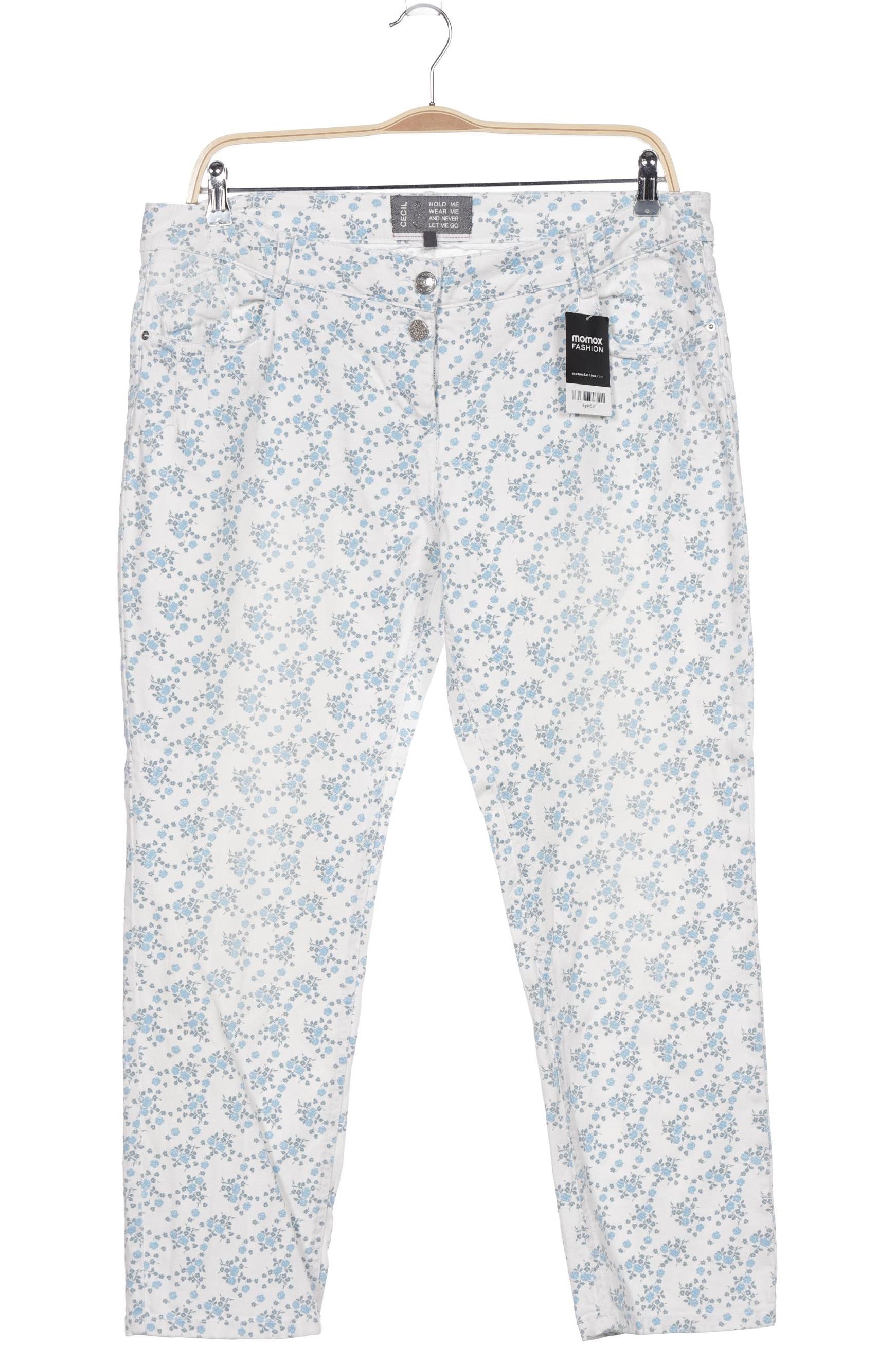 

CECIL Damen Jeans, weiß