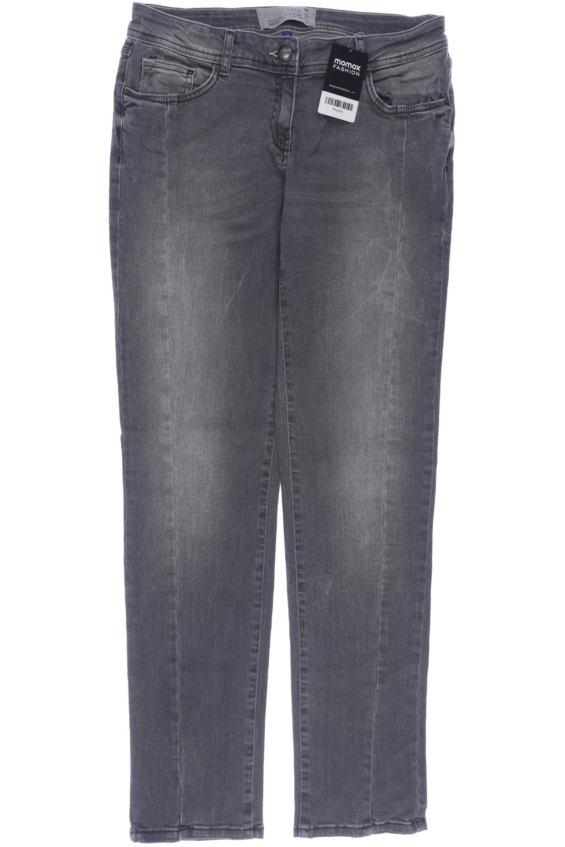 

Cecil Damen Jeans, grau, Gr. 31