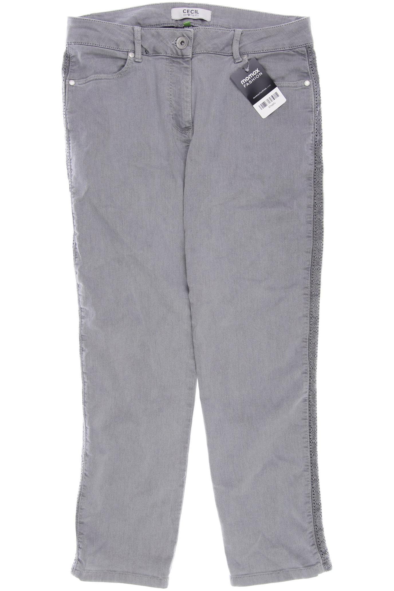 

CECIL Damen Jeans, grau