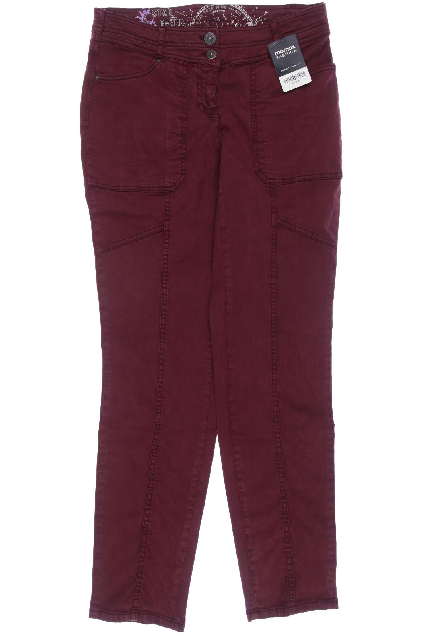 

Cecil Damen Jeans, bordeaux, Gr. 29