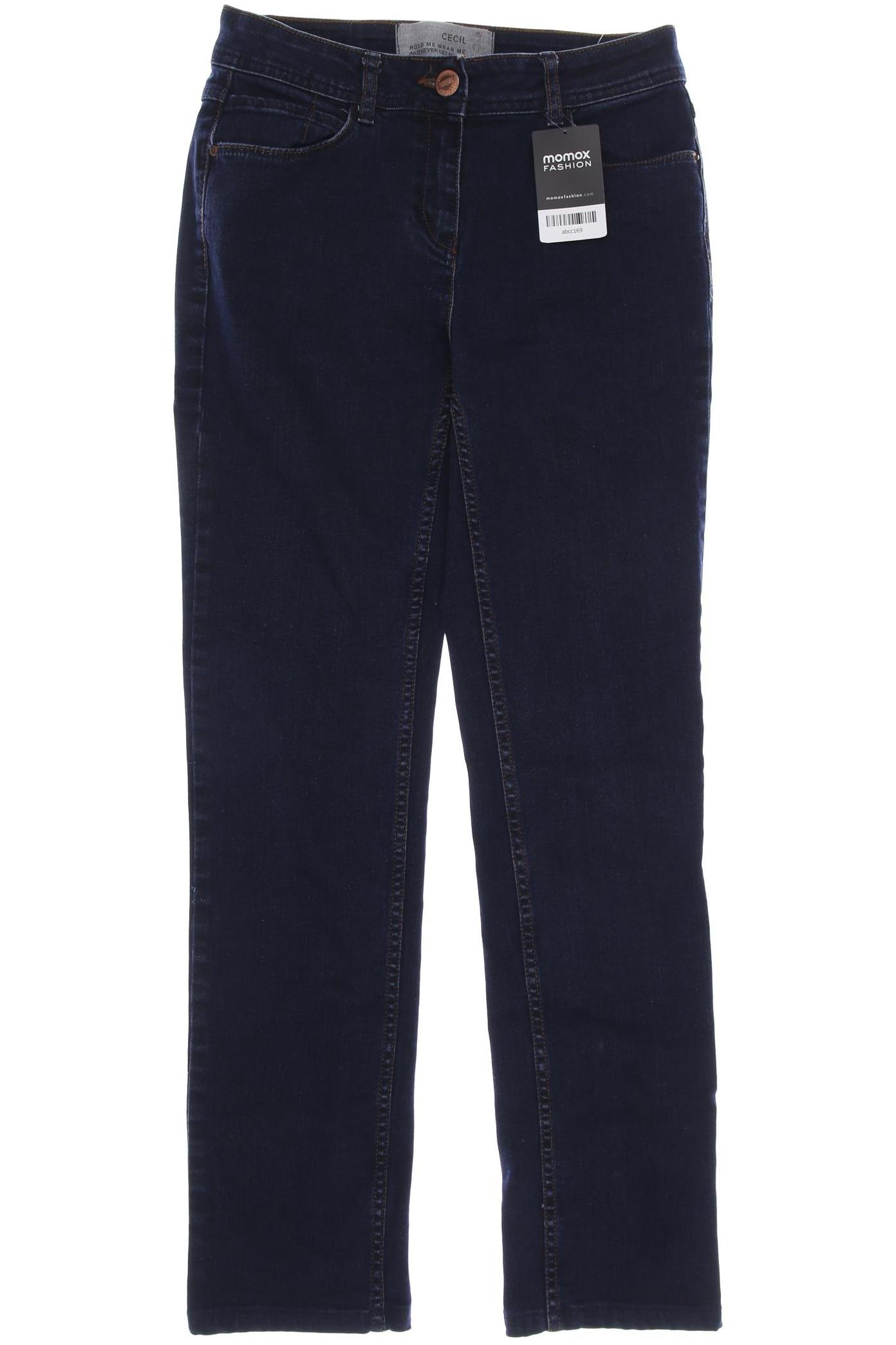 

CECIL Damen Jeans, marineblau