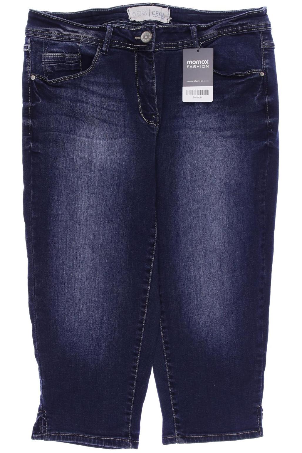 

CECIL Damen Jeans, marineblau