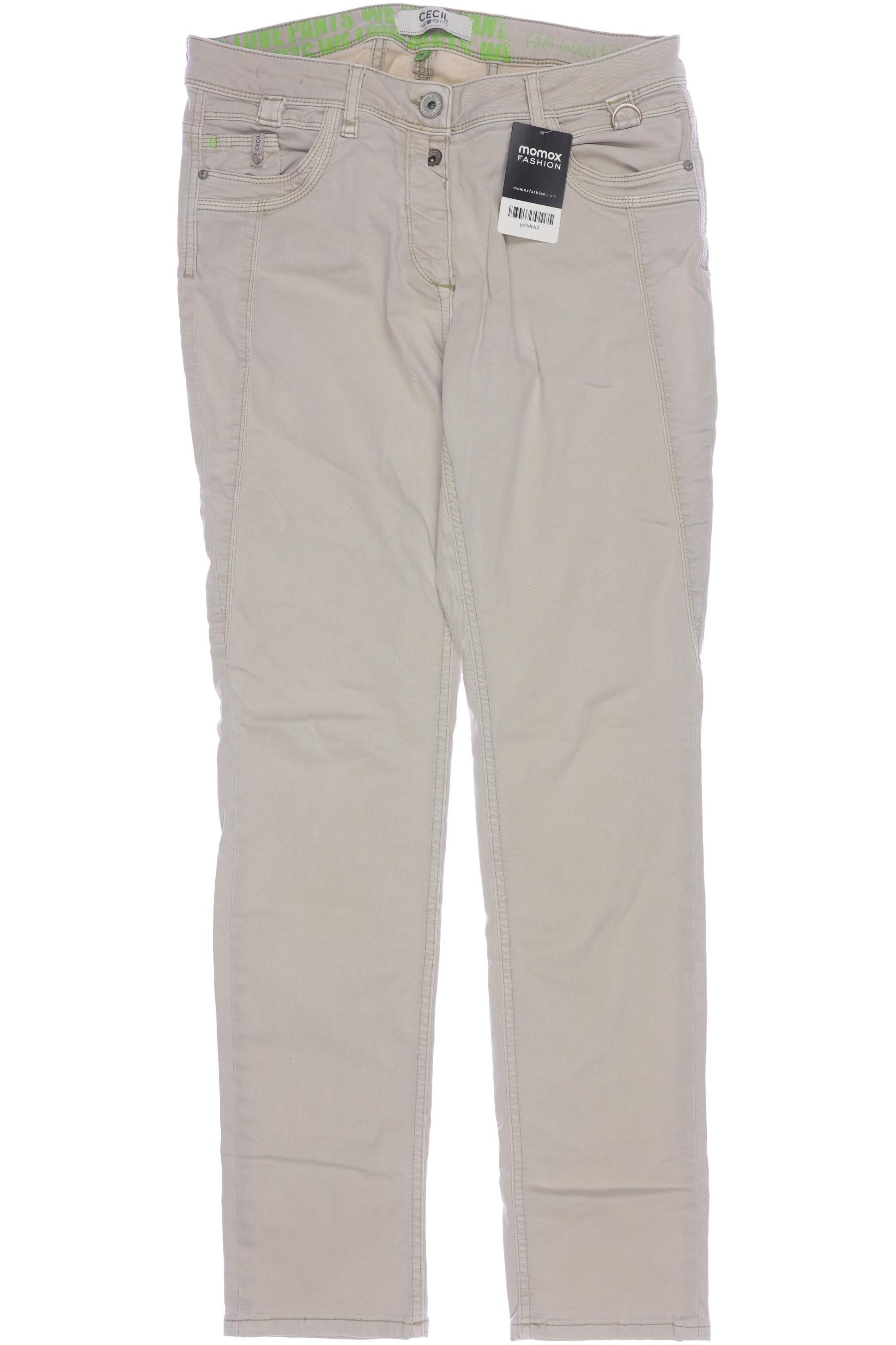 

Cecil Damen Jeans, beige, Gr. 30