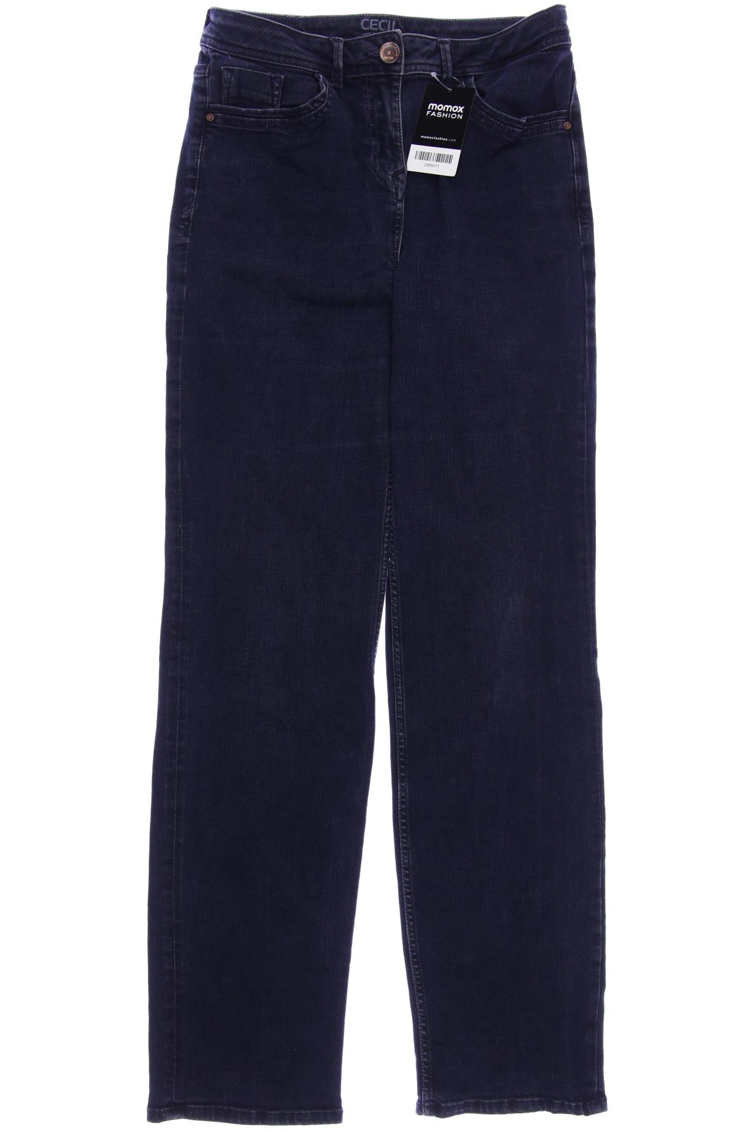 

CECIL Damen Jeans, marineblau